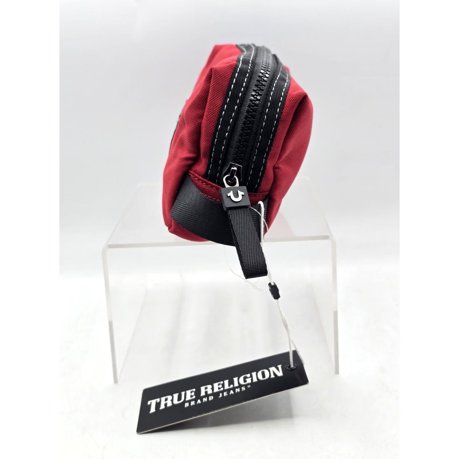 True Religion True Religion Pouch - Color Red - 8.75” Long - Polyester - Clutch - Unisex Adults - NWT Size ONE SIZE - 5 Thumbnail