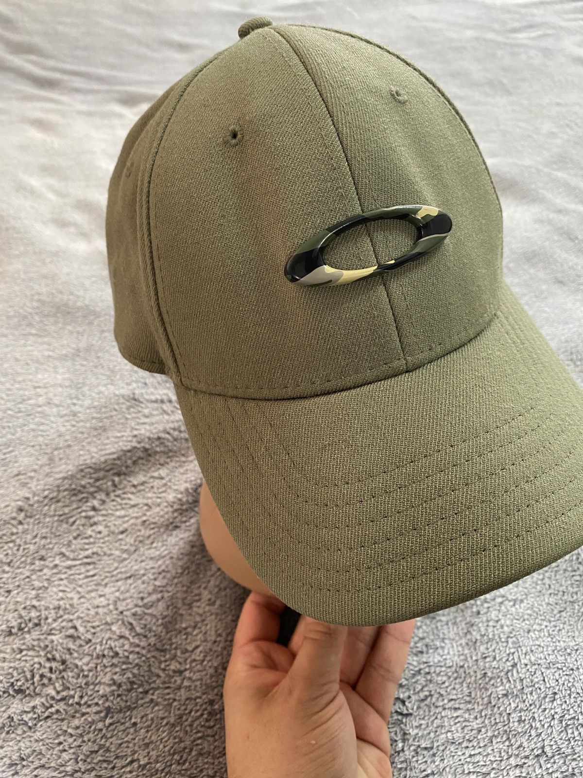 Oakley Vintage Oakley cap distressed Y2k millitary Style Size ONE SIZE - 2 Thumbnail