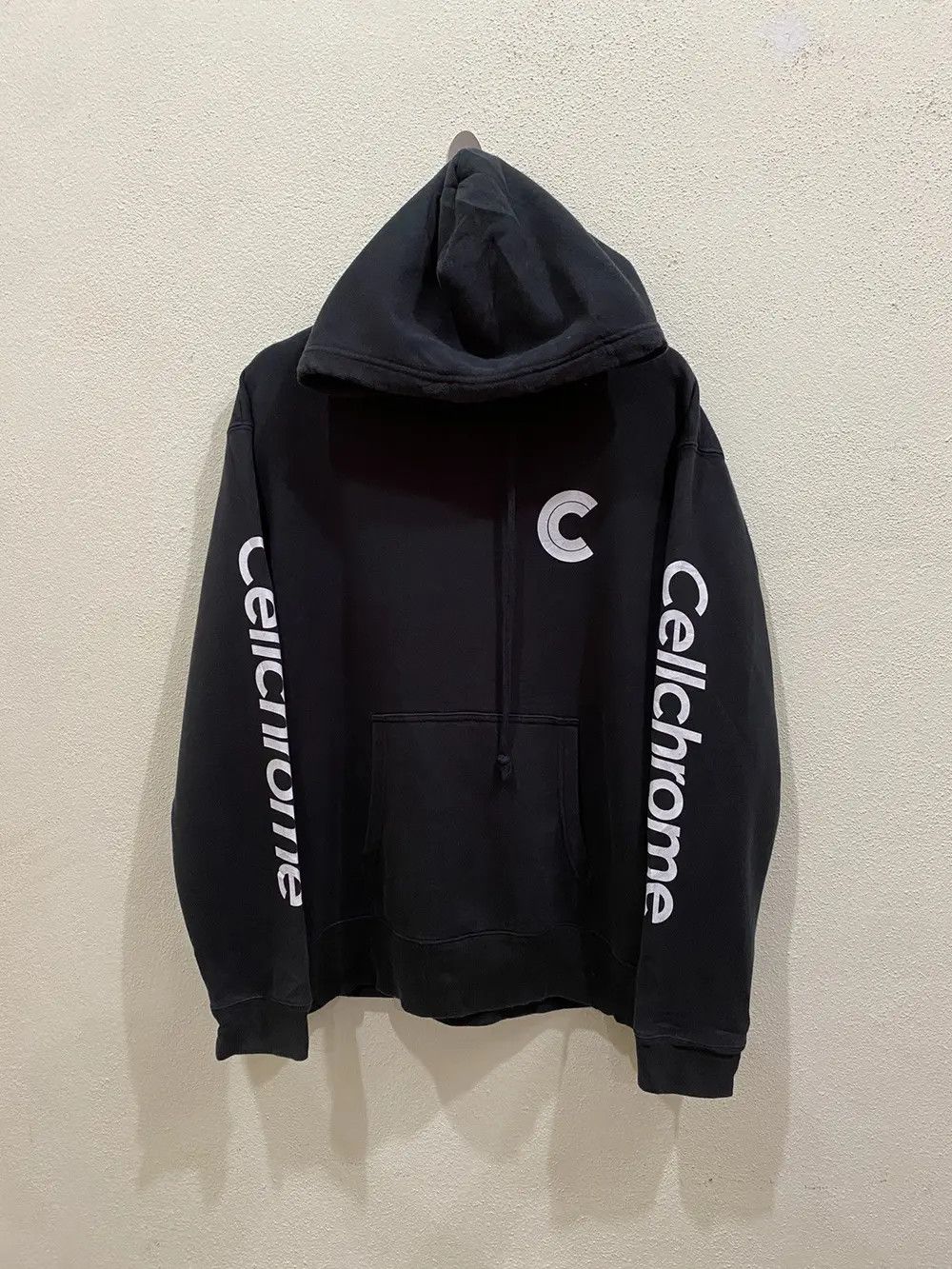 Vintage Vintage United Athlete CellChrome Spell Out Pullover Hoodies Size US L / EU 52-54 / 3 - 2 Thumbnail