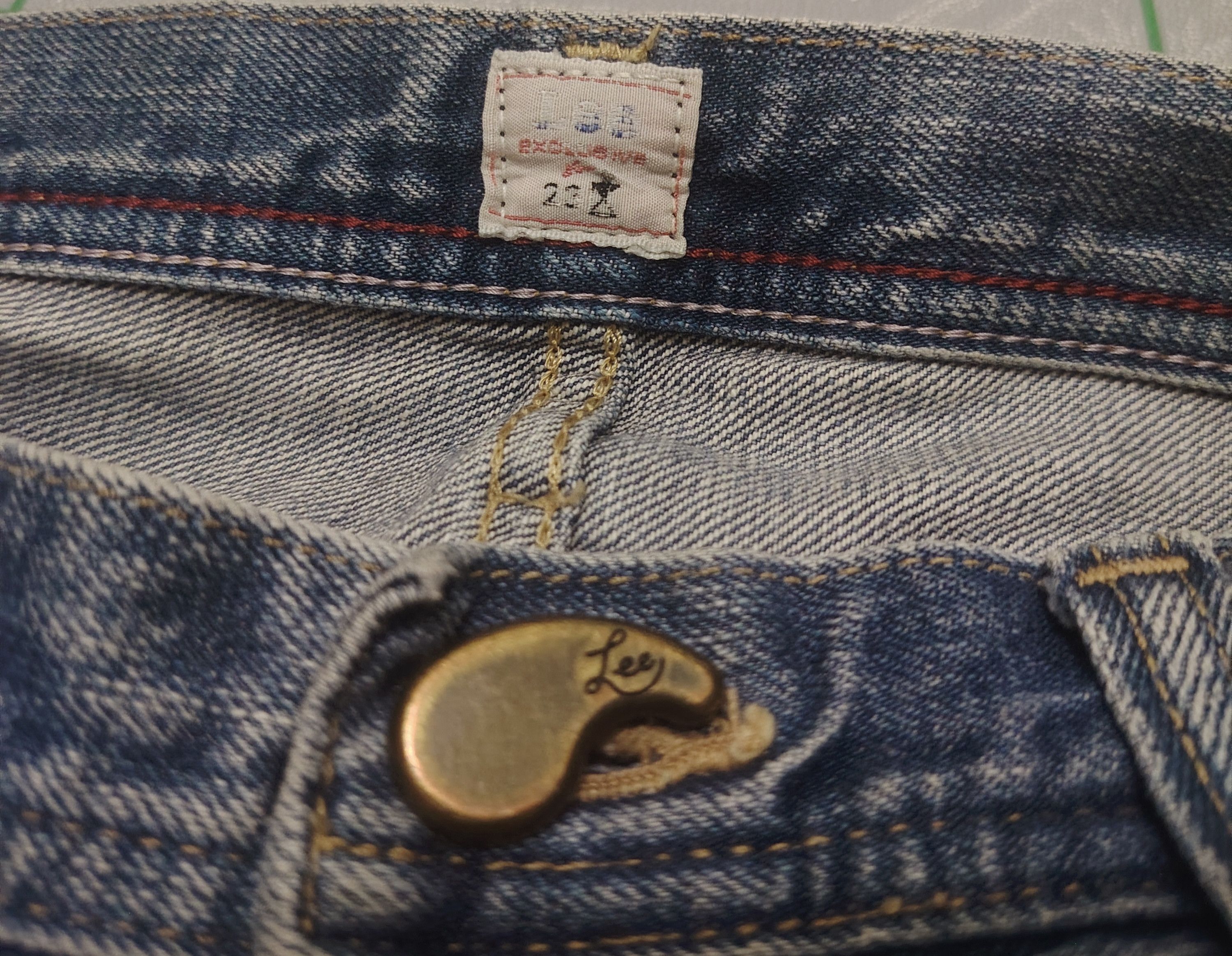 If Six Was Nine Japanese Lee Exclusive Flared Jeans Size US 31 - 9 Thumbnail