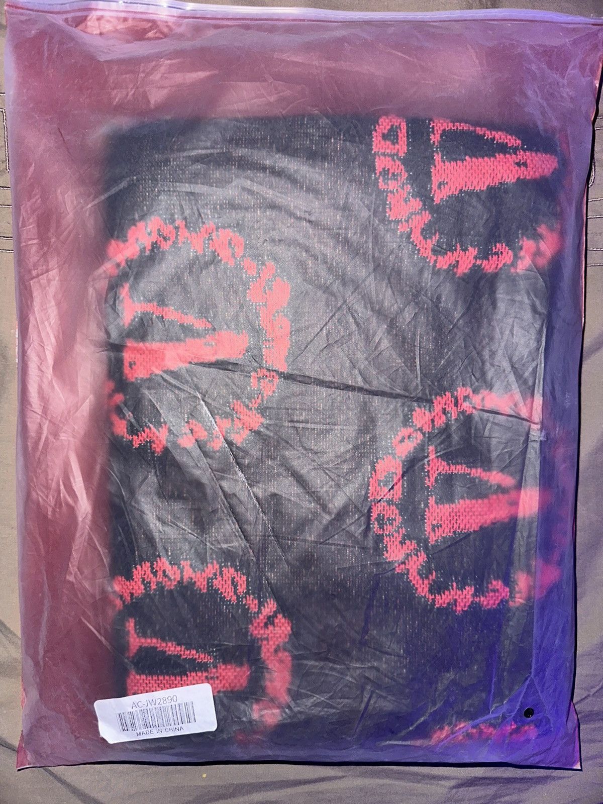 999 Club × Vlone Fighting Demons Circle Blanket Size ONE SIZE - 4 Thumbnail