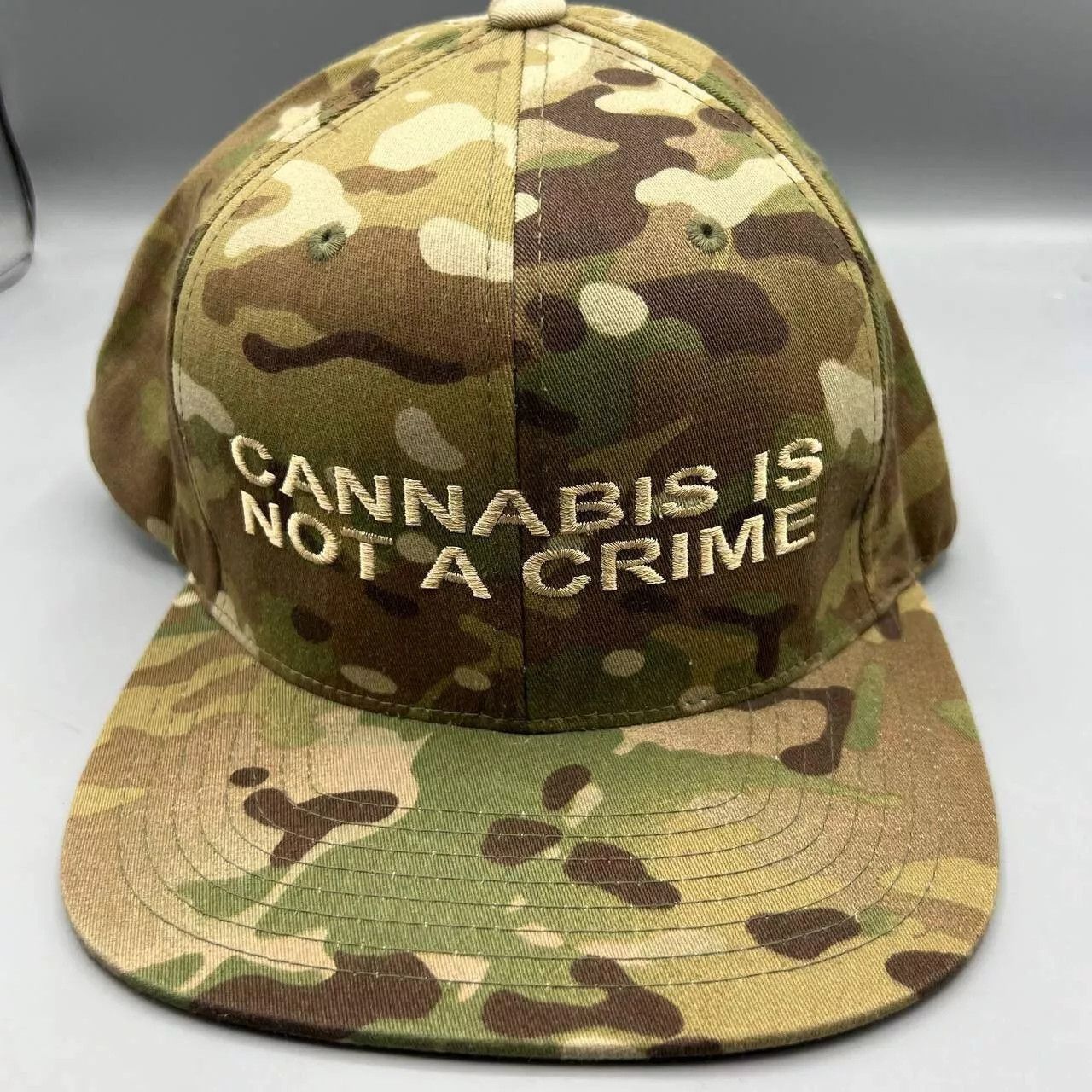 Other Ryot Hat Men Camo "Cannabis is not a Crime" Snap Back Cap Size ONE SIZE - 1 Thumbnail