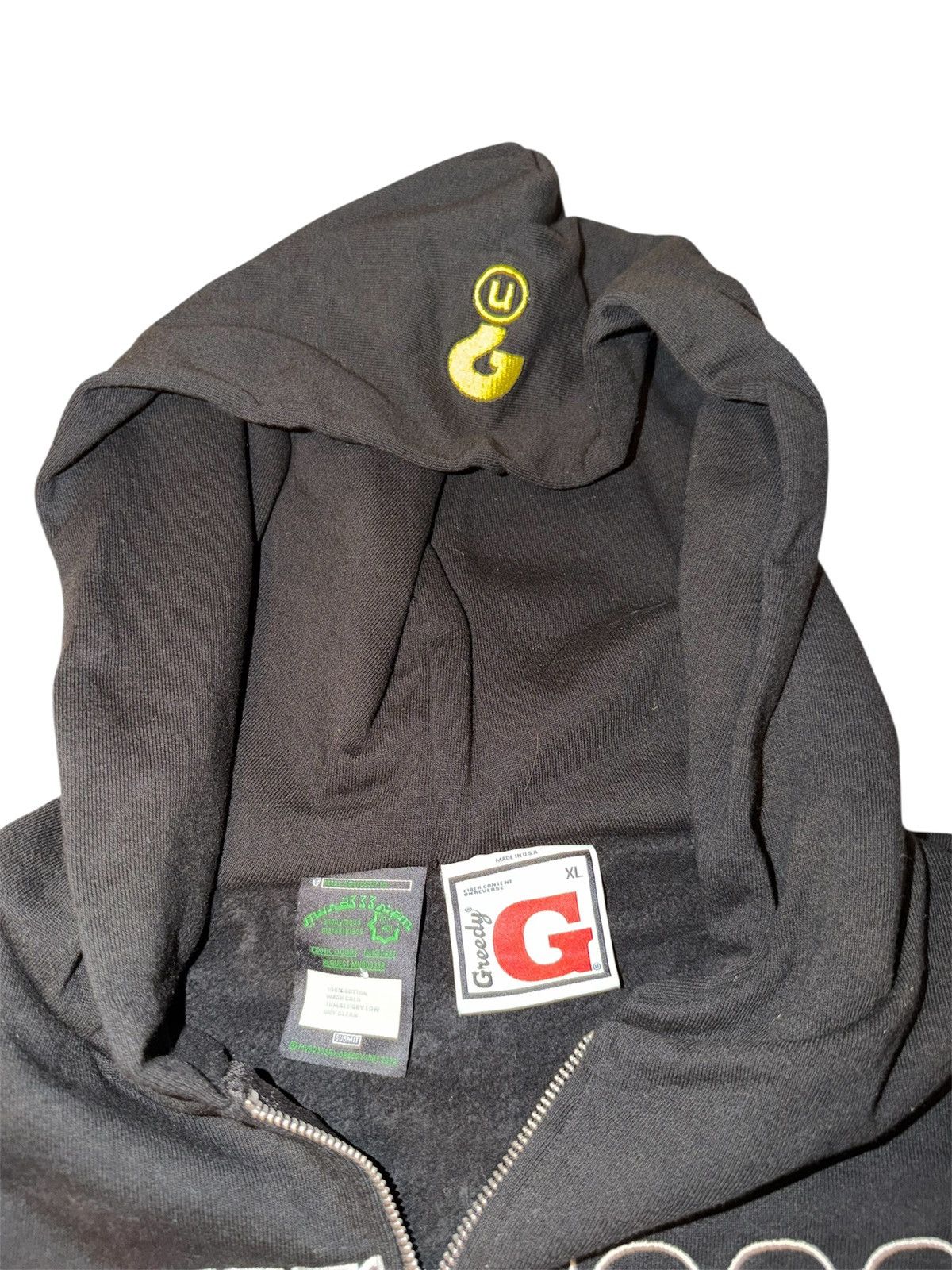 Greedy Unit × murd333r.fm Greedy Unit x Murd333r.Fm x ComplexCon ‘Oil’ Multi-Tag Zip Size US XL / EU 56 / 4 - 6 Thumbnail