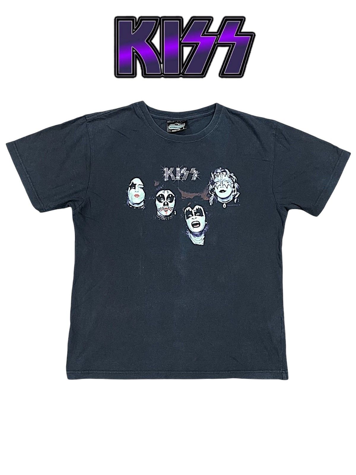Band Tees Y2K '00 Vintage KISS Winterland Band Tee Size US L / EU 52-54 / 3 - 3 Thumbnail