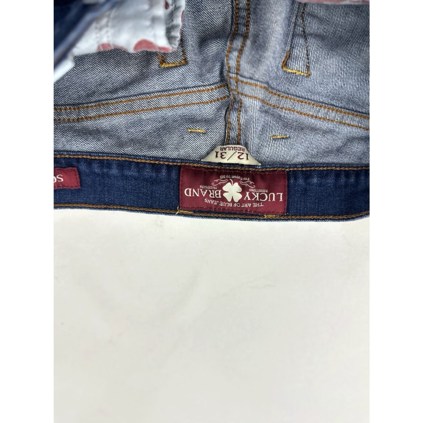 Lucky Brand VINTAGE Lucky Brand Jeans Women’s 12 Blue Sofia Bootcut Flare Regular Size 34" / US 12 / IT 48 - 3 Thumbnail