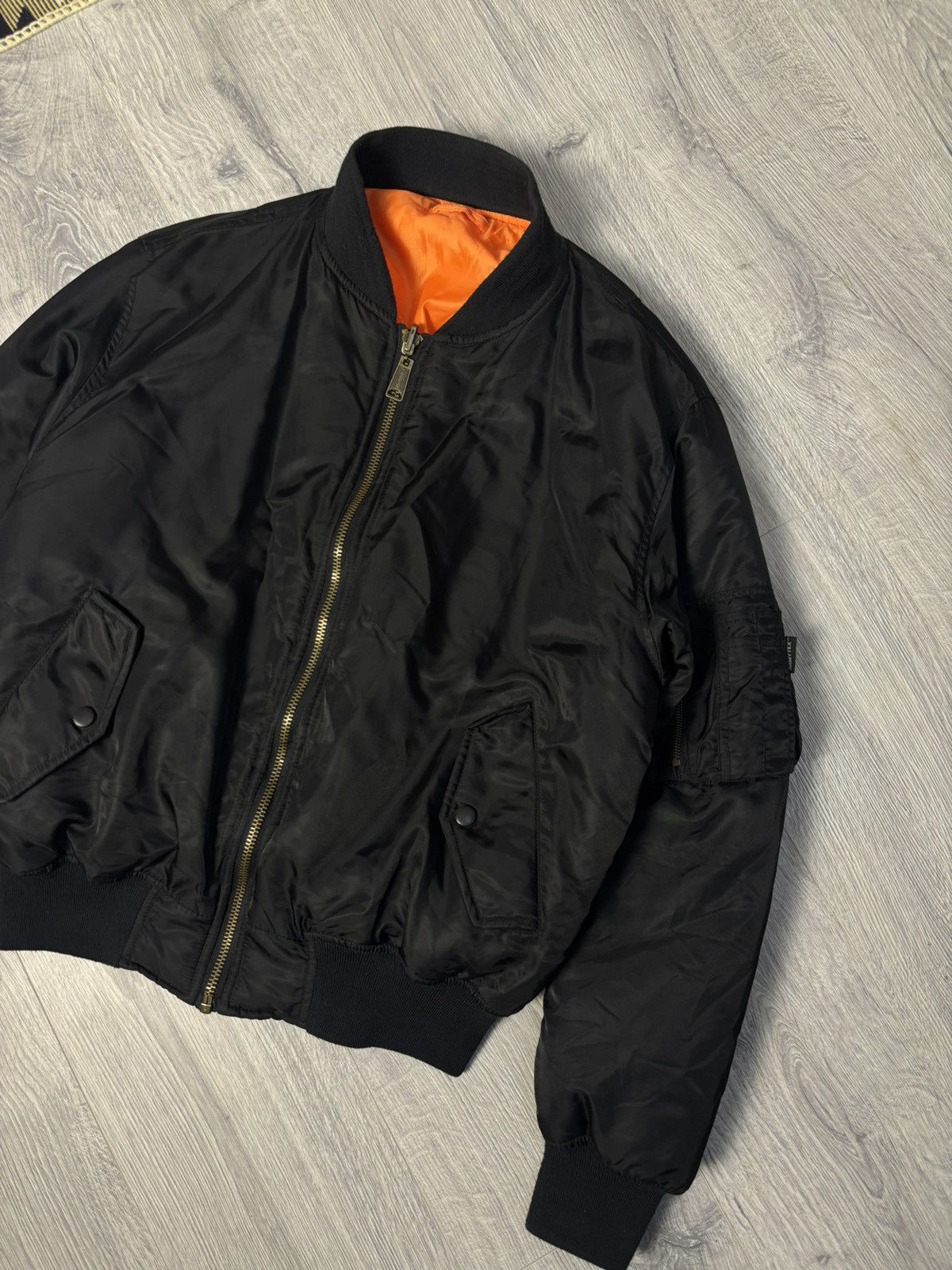 Other Army Tex MA1 bomber jacket fly jacket M-L Size US M / EU 48-50 / 2 - 3 Thumbnail