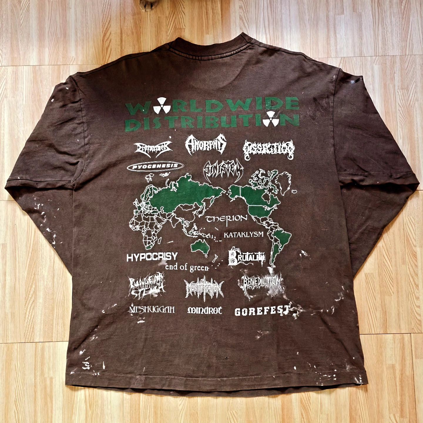 Fruit Of The Loom × Vintage Nuclear Blast Size US XL / EU 56 / 4 - 4 Thumbnail