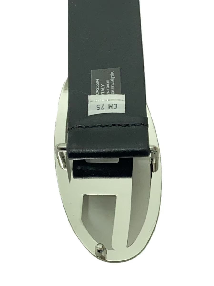Diesel Diesel Plain Cowhide Belt Black Size ONE SIZE - 5 Thumbnail