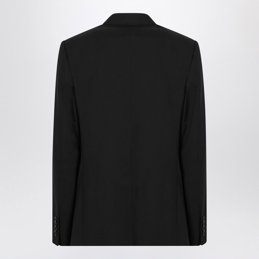 Dolce & Gabbana o1d2blof0226 Single Breasted Virgin Wool Suit in Black Size US 30 / EU 46 - 2 Thumbnail