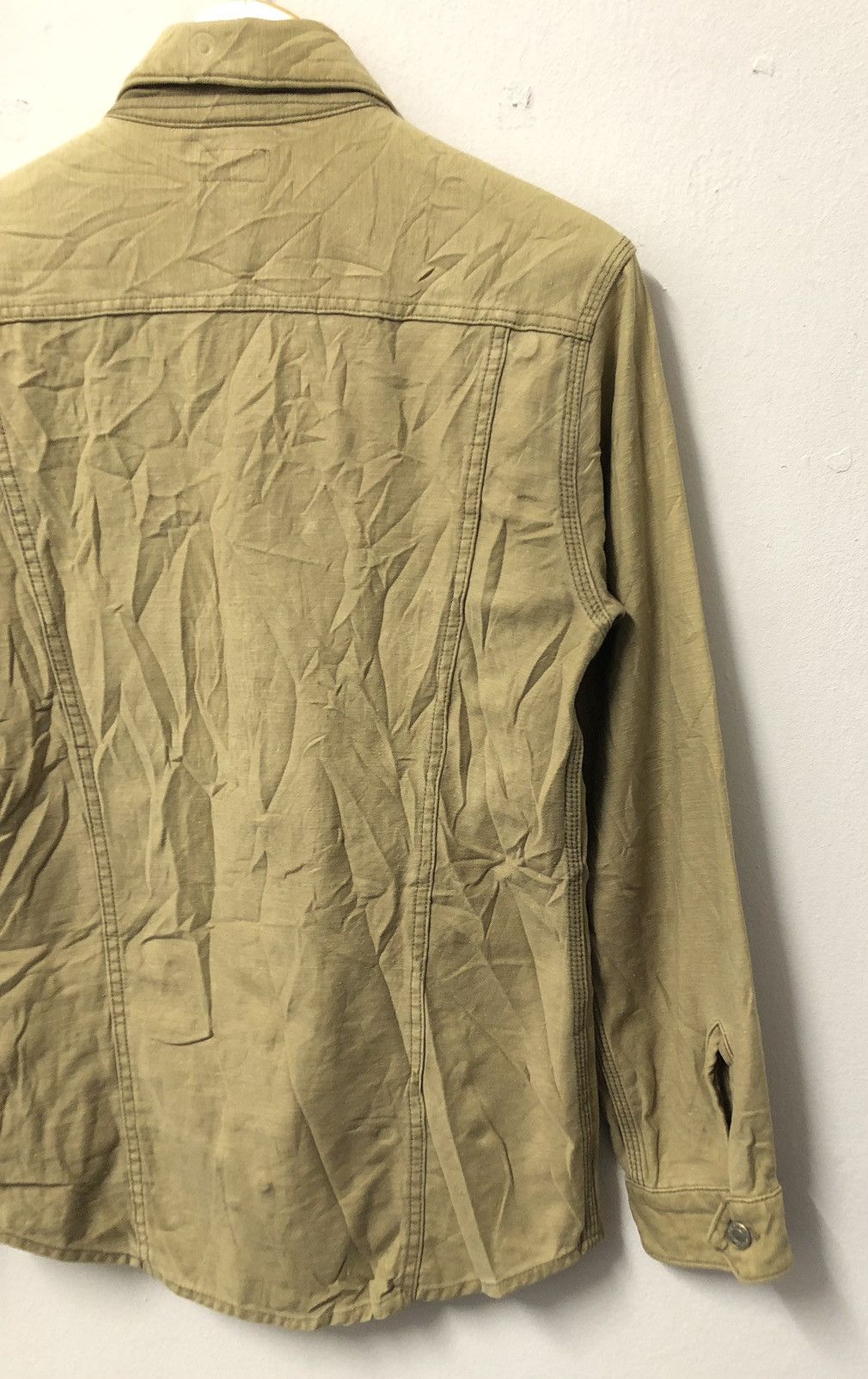 HOLLYWOOD RANCH MARKET Vintage HR Market x Iron Heart Workwear Denim Shirts Size US S / EU 44-46 / 1 - 9 Thumbnail