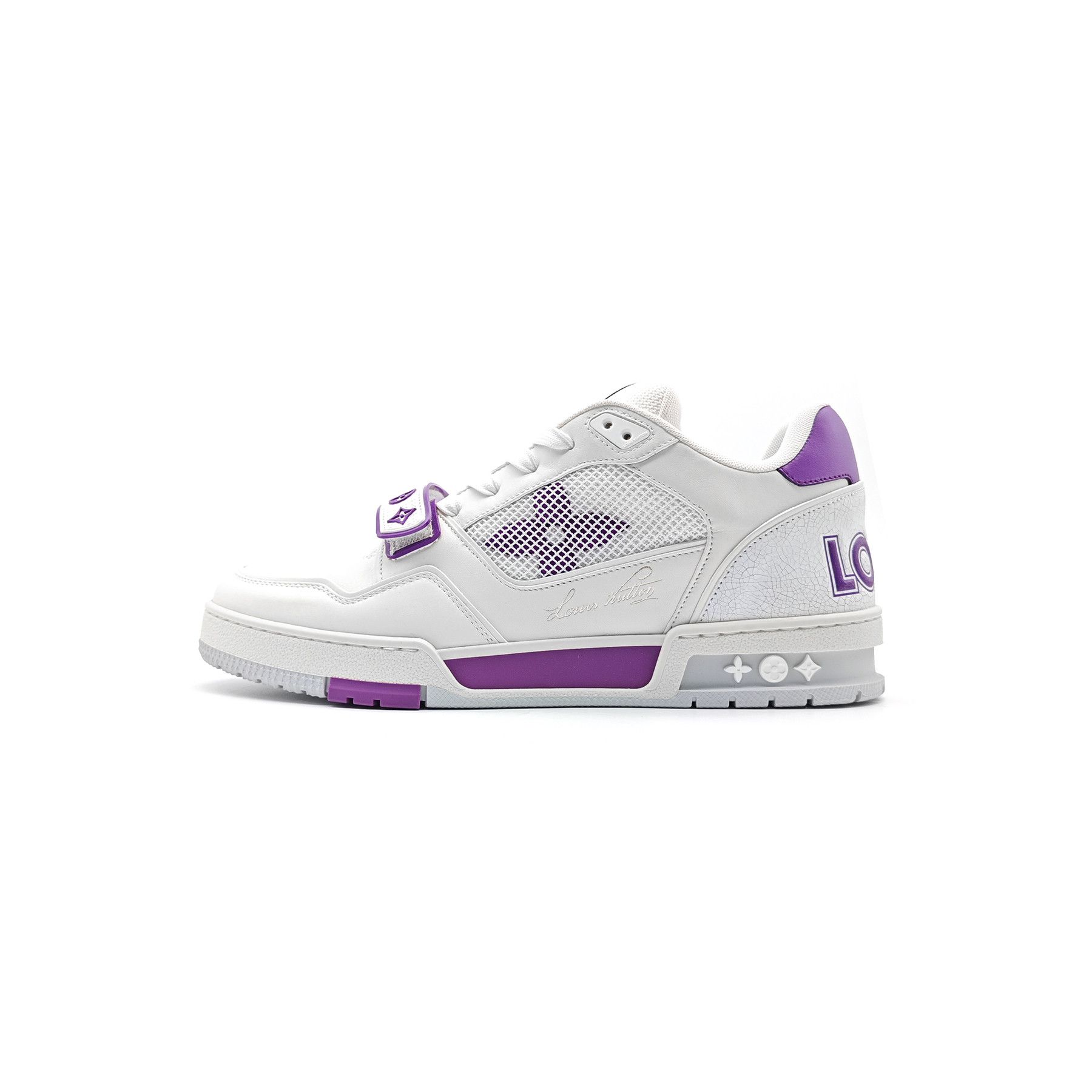 Louis Vuitton Louis Vuitton Violet Mesh Trainer Sneaker Size US 8.5 / EU 41-42 - 1 Thumbnail