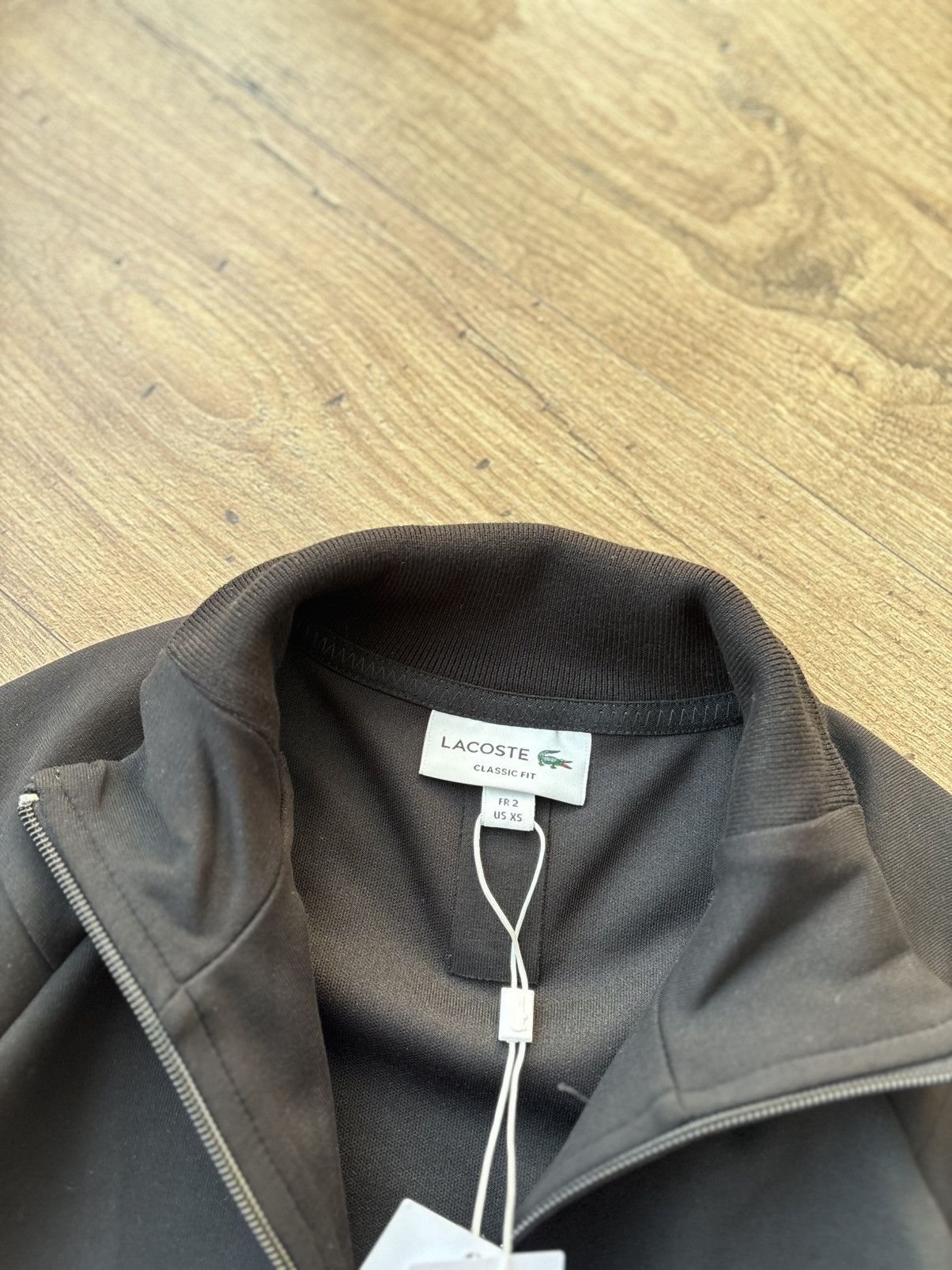 Lacoste Lacoste Men’s High Neck Cotton Blend Zip Jogger Sweatshirt Size US XS / EU 42 / 0 - 7 Thumbnail