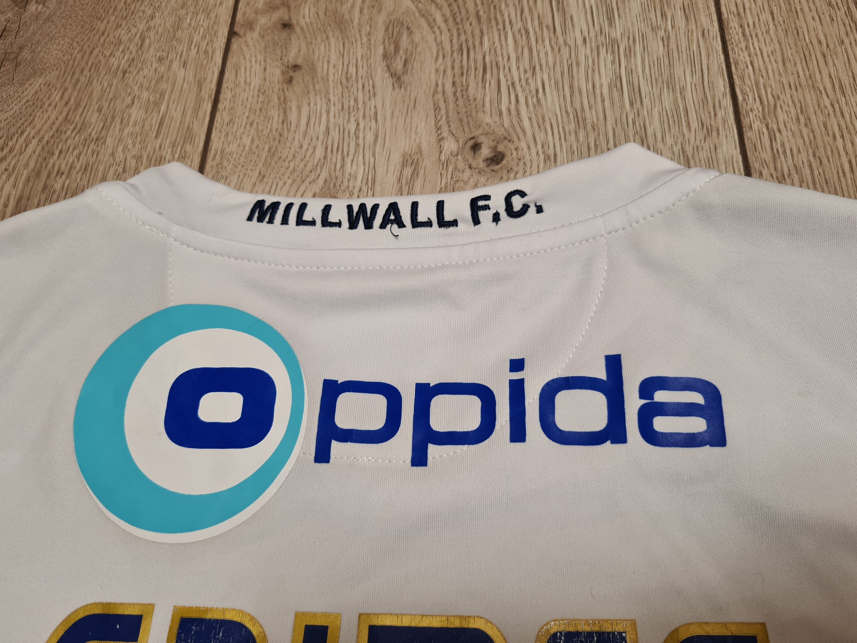 Vintage MILLWALL 2008 2009 AWAY GRIMES FOOTBALL SHIRT SOCCER JERSEY Size US M / EU 48-50 / 2 - 5 Thumbnail