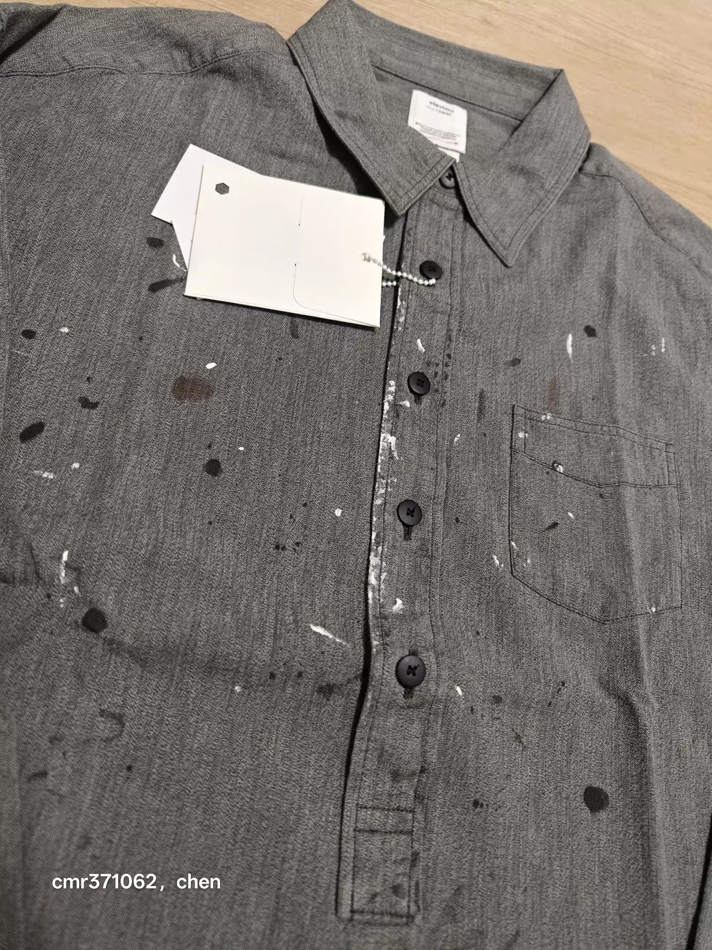 Visvim VISVIM 26SS 1910 P.O. CHAMBRAY L/S indigo 2 loose Size US M / EU 48-50 / 2 - 5 Thumbnail
