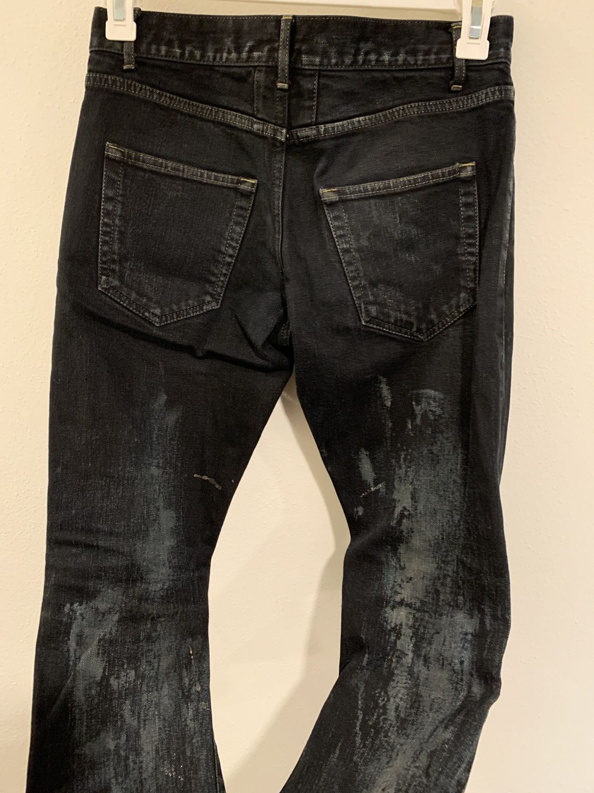 Saint Laurent Paris Saint Laurent fw13 oil spill denim Size US 29 - 9 Thumbnail