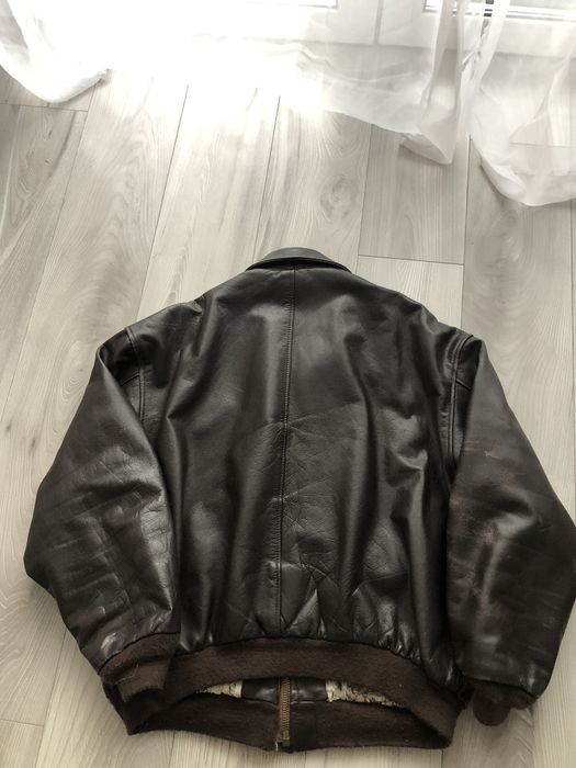 Vintage Avirex 1978 Type A-2 leather jacket | Grailed