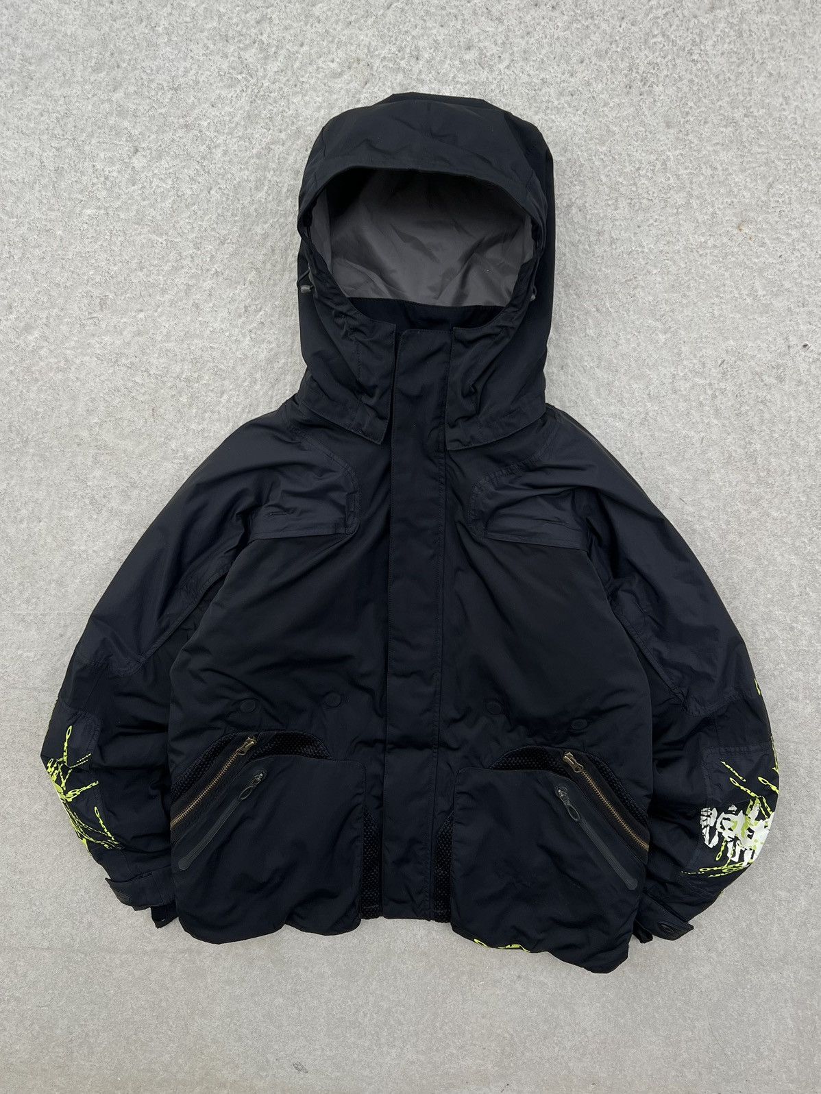 Oakley 2005 Vintage Oakley Jacket Nitro Fuel 2 Hidden Pockets Size US S / EU 44-46 / 1 - 8 Thumbnail