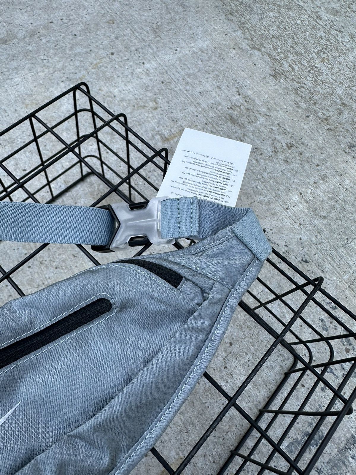 Nike × Vintage Nike Waist Bag Messenger Y2K Drill Size ONE SIZE - 4 Thumbnail