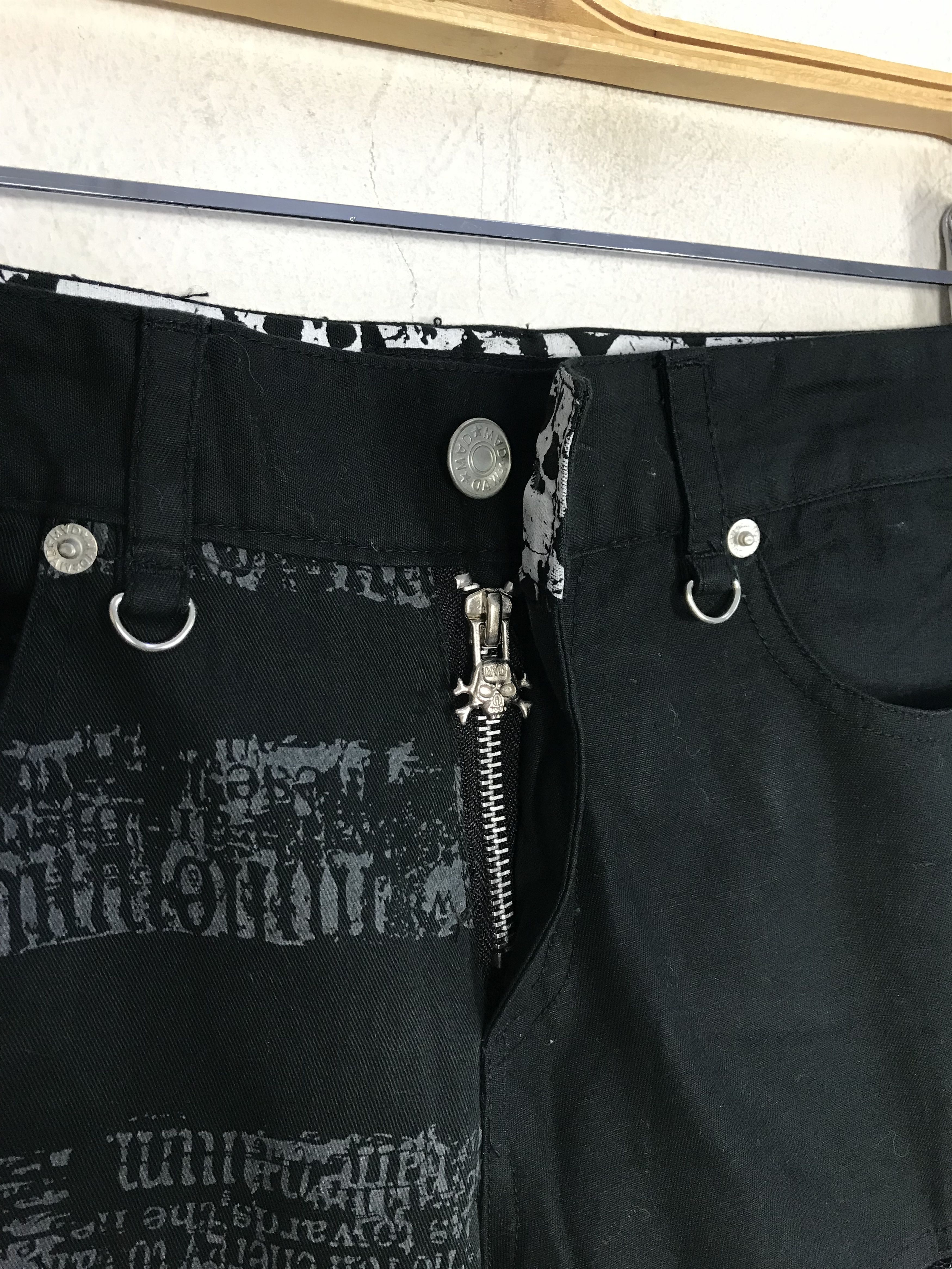 Japanese Brand Mad Punk Seditionaries Cyberpunk Tactical Bondage Size US 28 / EU 44 - 7 Thumbnail
