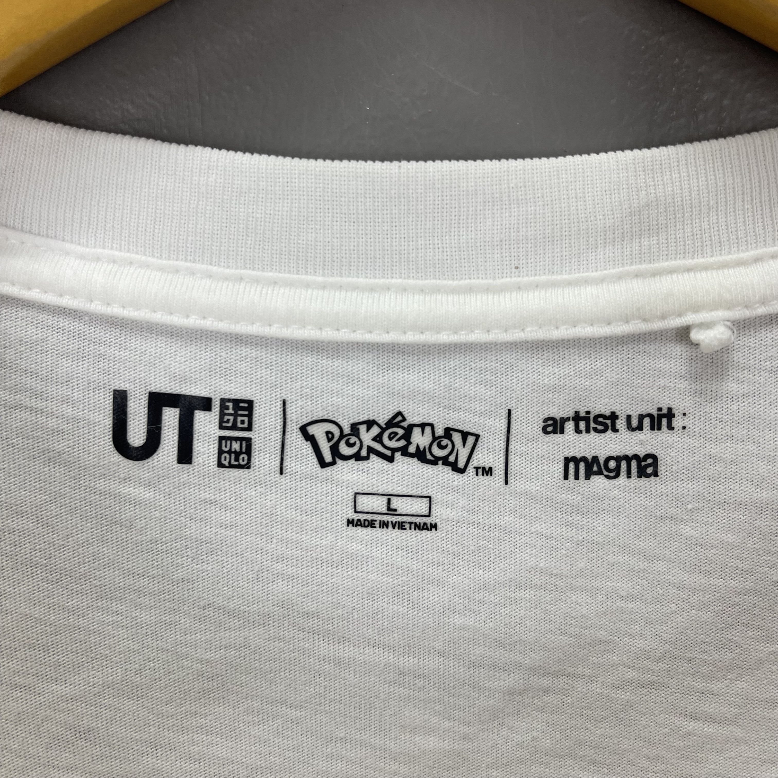 Pokemon × Uniqlo UNIQLO x POKEMON Crew Neck T Shirt #1723/06 Size US M / EU 48-50 / 2 - 6 Thumbnail