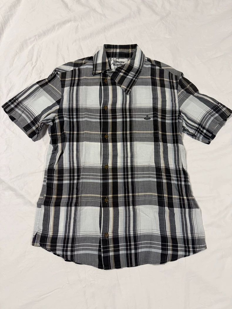 Other Vivienne Westwood size46 Short-sleeved slanted lapel checke Size M / US 6-8 / IT 42-44 - 3 Thumbnail