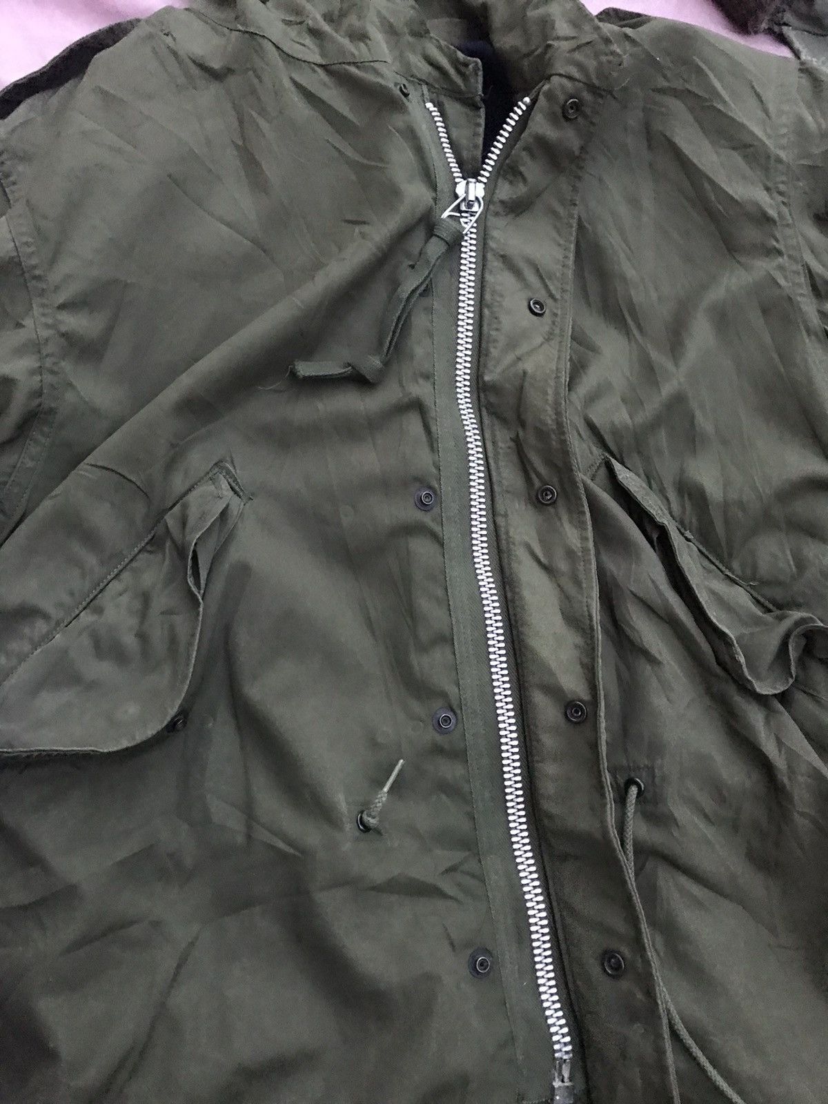 Other 1950s US ARMY M-51 FISHTAIL COLD WEATHER PARKA Size US M / EU 48-50 / 2 - 10 Thumbnail