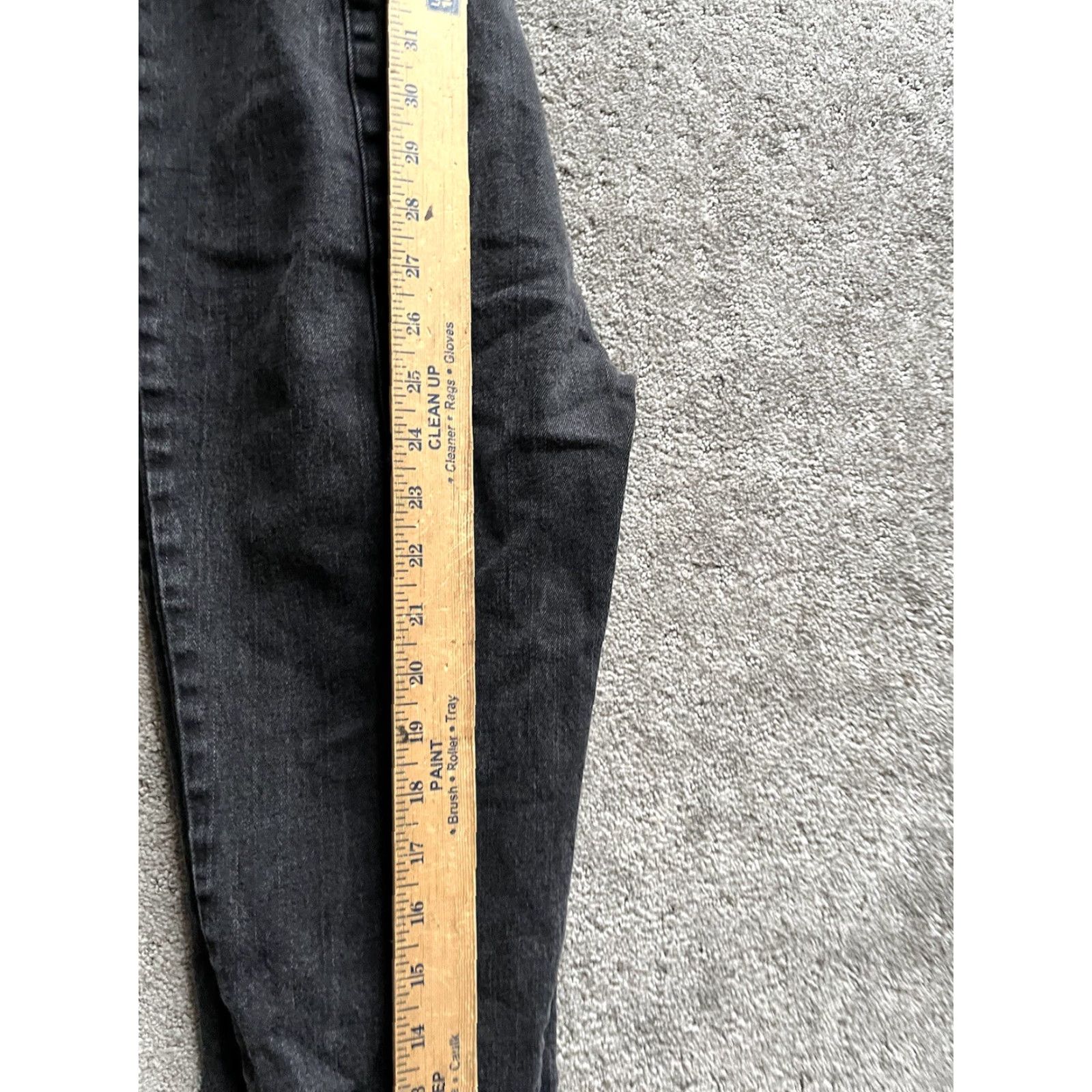 Urban Outfitters VINTAGE Urban Outfitters BDG Black High Waist Pull On Skinny Jeans Back Zipper 27 Women Size 27" / US 4 / IT 40 - 6 Thumbnail