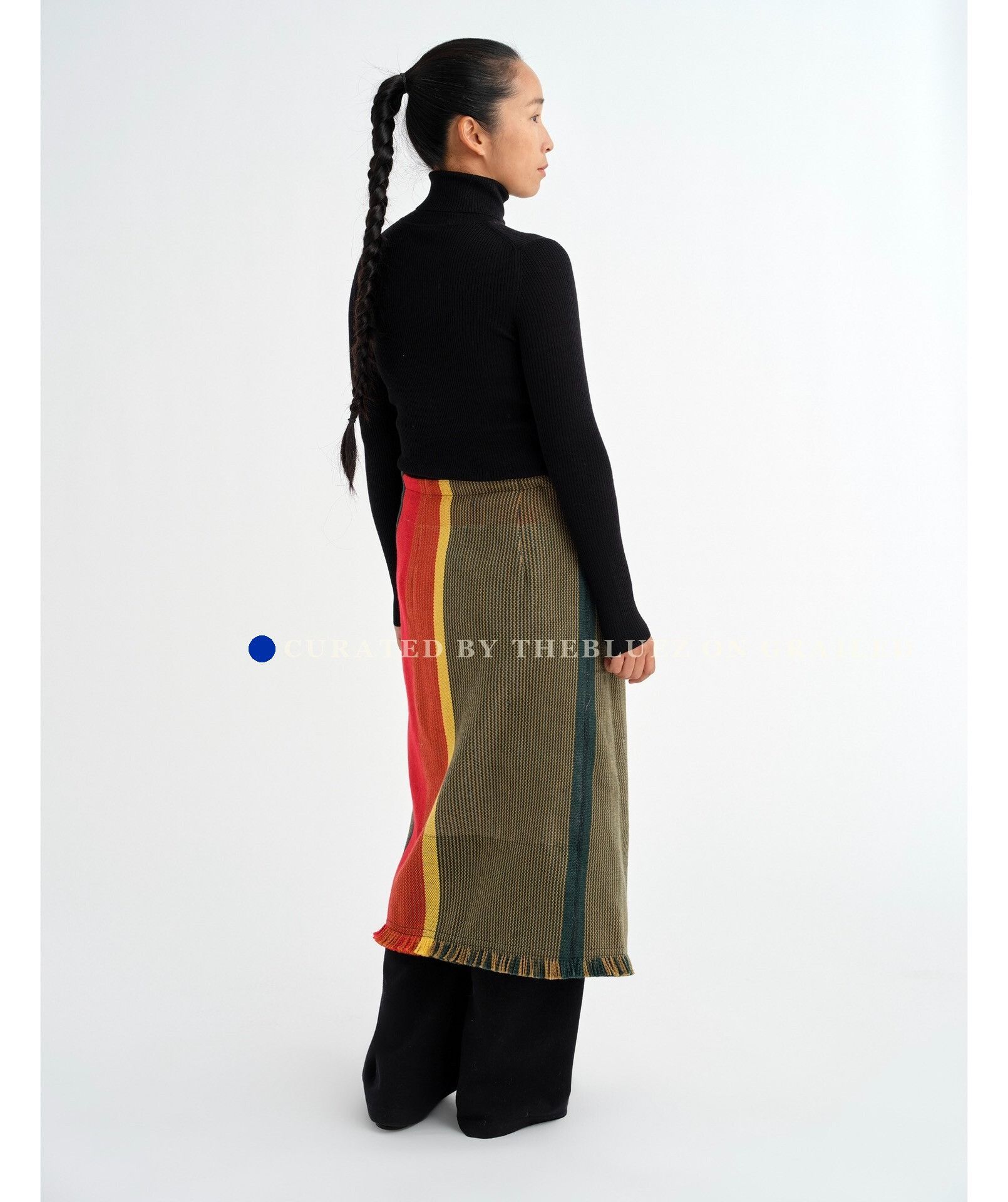 NANGA Naze Naze Wool Multi-Functional Wrap Skirt Size 26" / US 2 / IT 38 - 1 Thumbnail