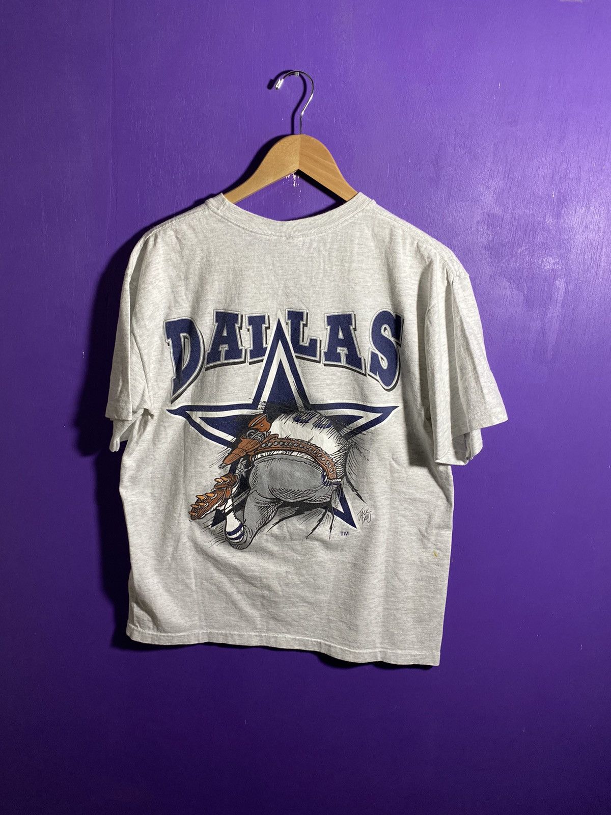 NFL × Nutmeg × Vintage Vintage 90s Nutmeg Dallas cowboys breakthrough t-shirt Size US L / EU 52-54 / 3 - 2 Thumbnail