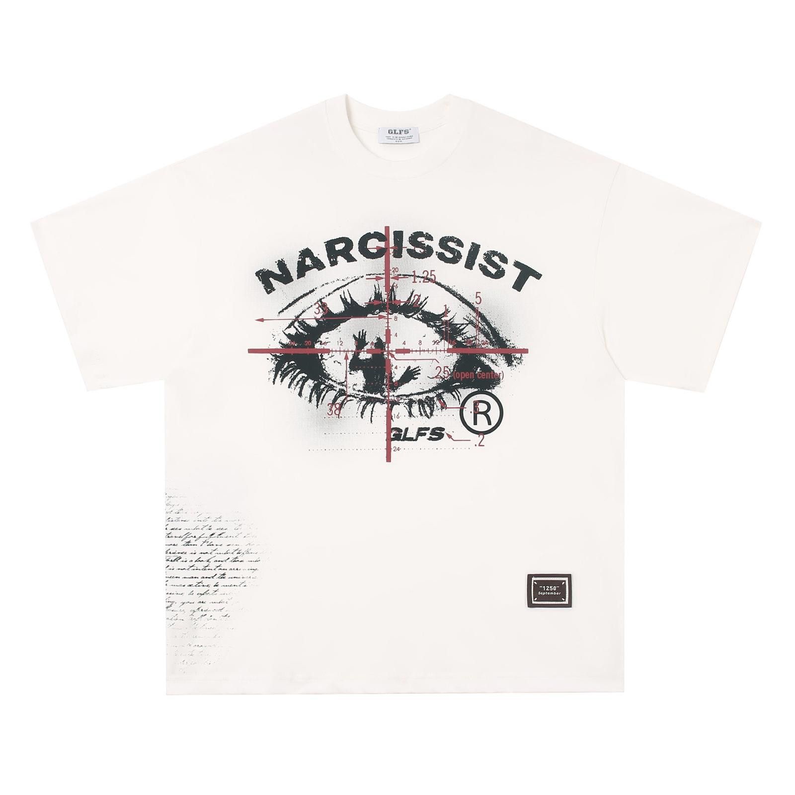 Vintage Narcissist Eye Graphic Tee Size US L / EU 52-54 / 3 - 1 Thumbnail