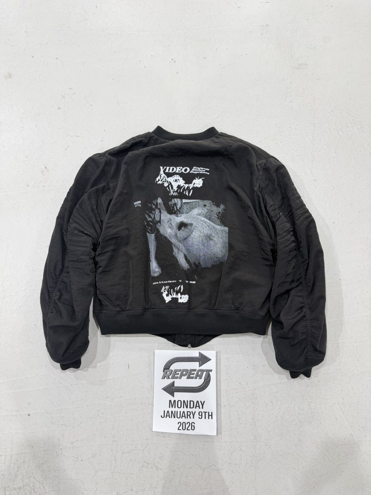 Enfants Riches Deprimes Enfants Riches Deprimes ‘Video’ Bomber Jacket (S) Size US S / EU 44-46 / 1 - 2 Thumbnail