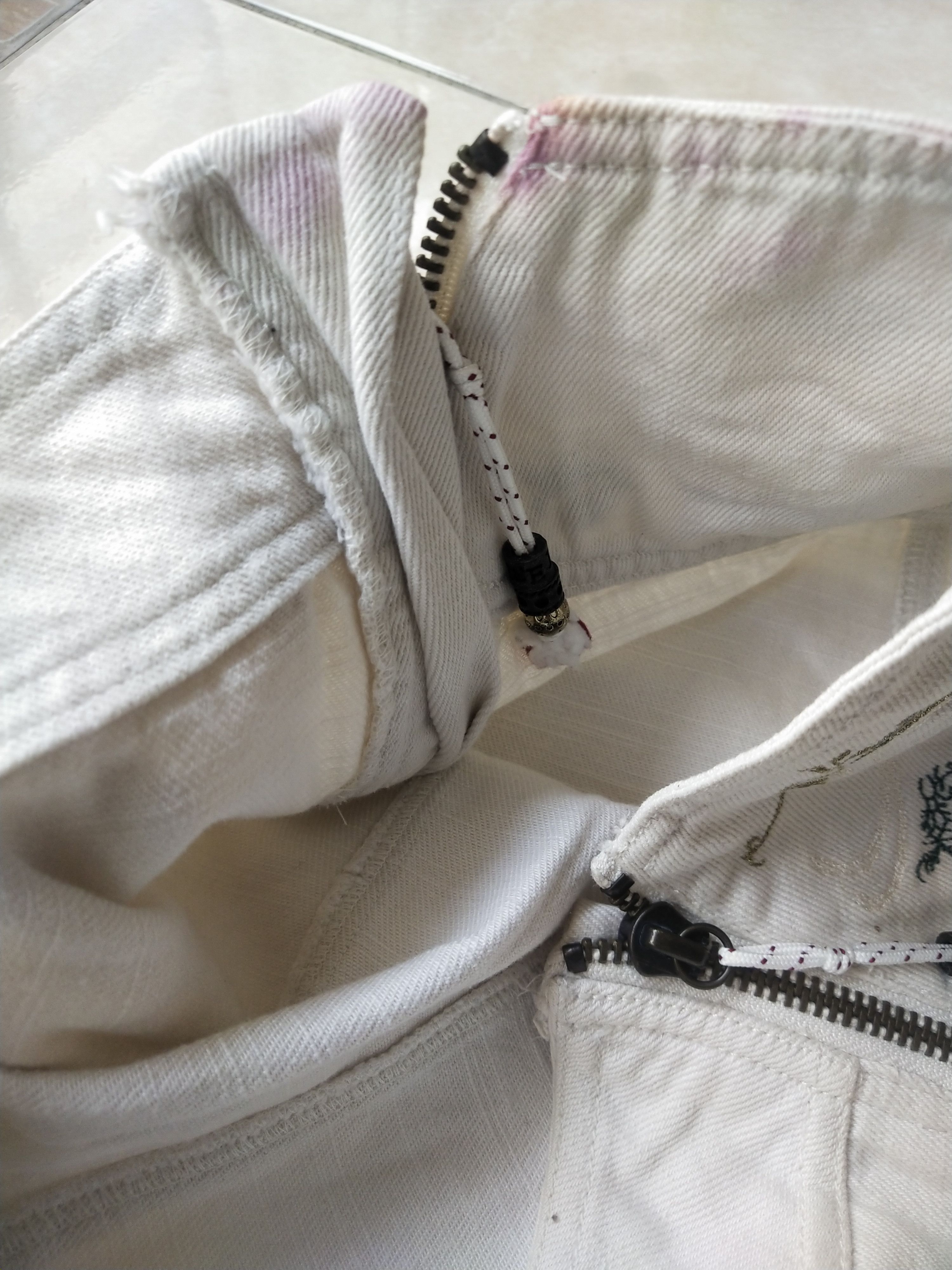 Diesel Diesel White Embroidered Denim Skirt (Y2K Archive) Size 26" / US 2 / IT 38 - 5 Thumbnail