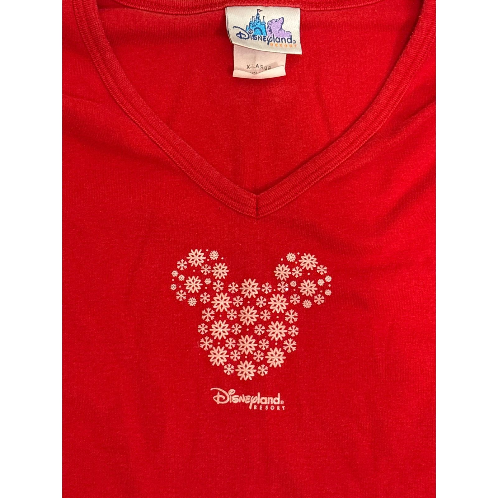 Disney Vintage Disneyland Resort Mickey ears winter Snowflakes XL Size XL / US 12-14 / IT 48-50 - 2 Thumbnail