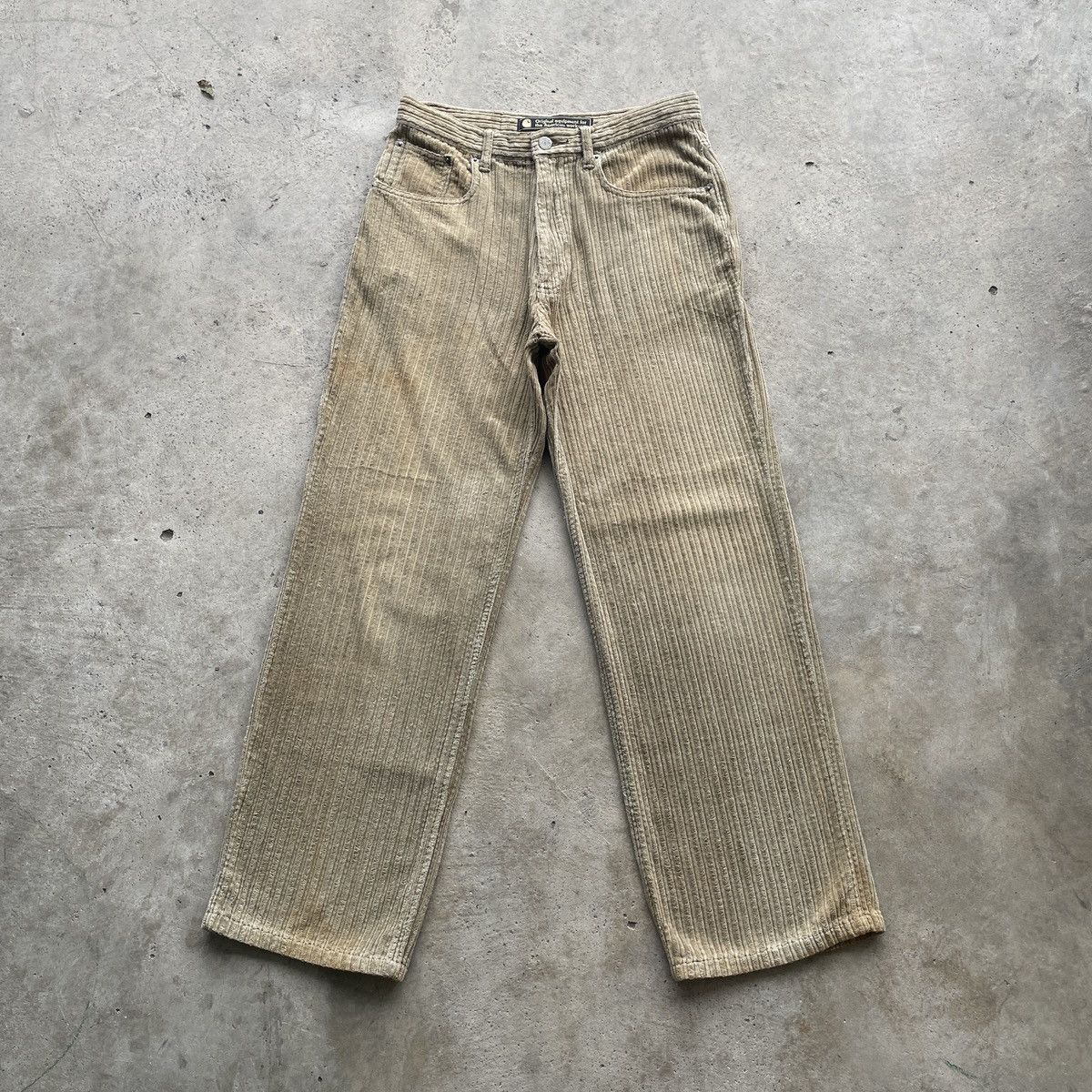 Carhartt W30 Vintage Carhartt Corduroi Faded Brown Trousers Pants Size US 30 / EU 46 - 1 Thumbnail