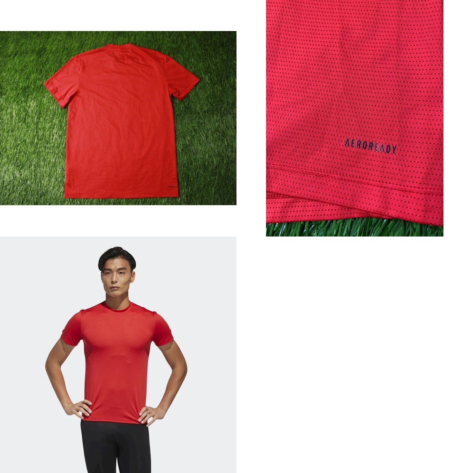 Adidas ADIDAS PERFORMANCE KENT AEROREADY 2021 TRAINING MEN SHIRT JERSEY ORIGINAL SIZE M Red Adult M Shirt Mens Adidas Performance Running Training Jersey Size US M / EU 48-50 / 2 - 8 Thumbnail