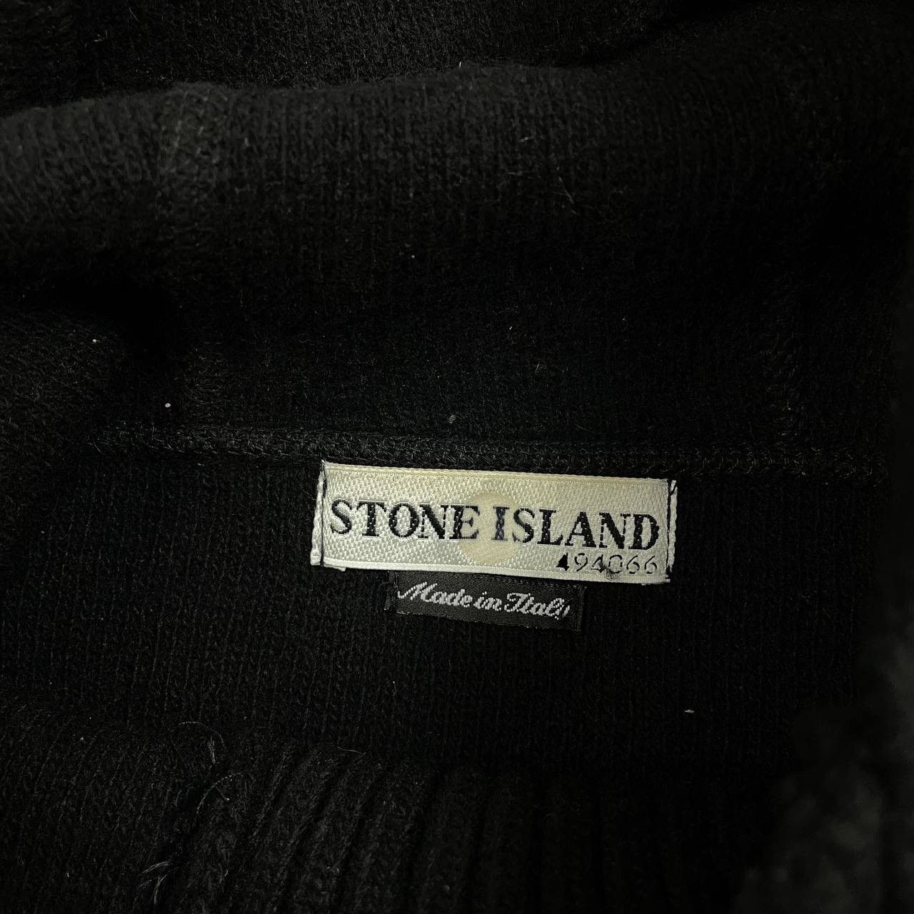 Stone Island Vintage Stone Island A/W 2002 Knitted Hooded Sweater M/L Size US M / EU 48-50 / 2 - 8 Thumbnail