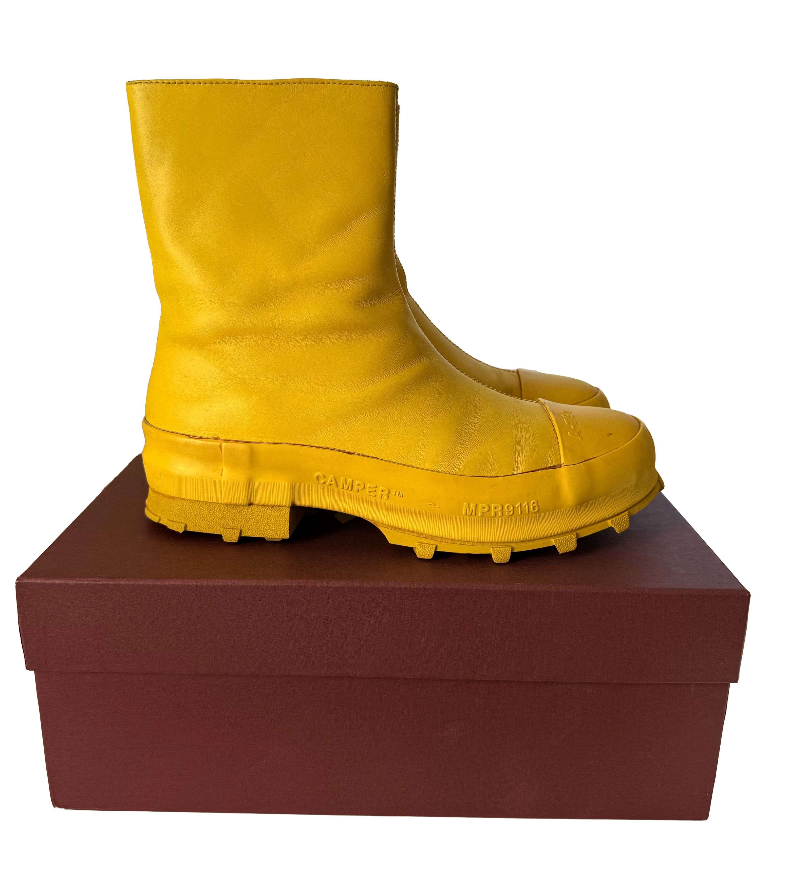 CamperLab Traktori Boots Yellow/Alert Size US 10 / EU 43 - 3 Thumbnail