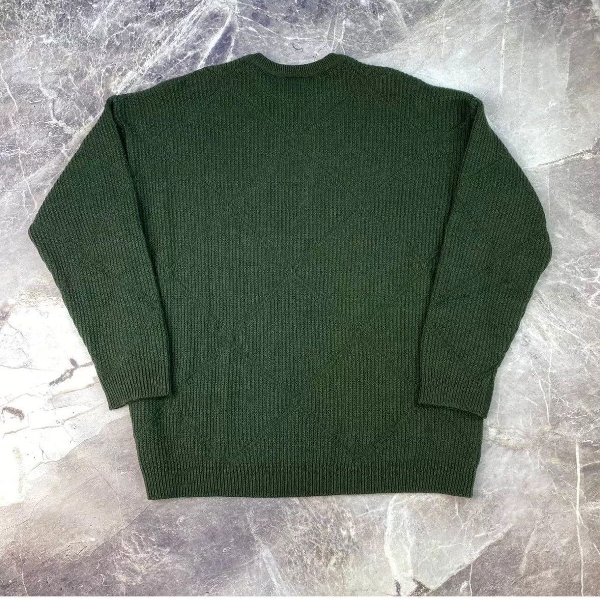 Lacoste × Vintage Vintage Lacoste Sweater Knit Green Wool Size XL Y2K Size US XL / EU 56 / 4 - 9 Thumbnail