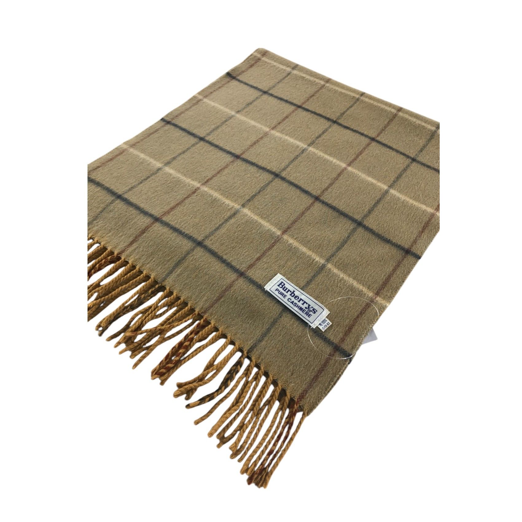 Burberry × Vintage Burberry Scarf / Muffler / Neckwear - WW2896 Size ONE SIZE - 3 Thumbnail