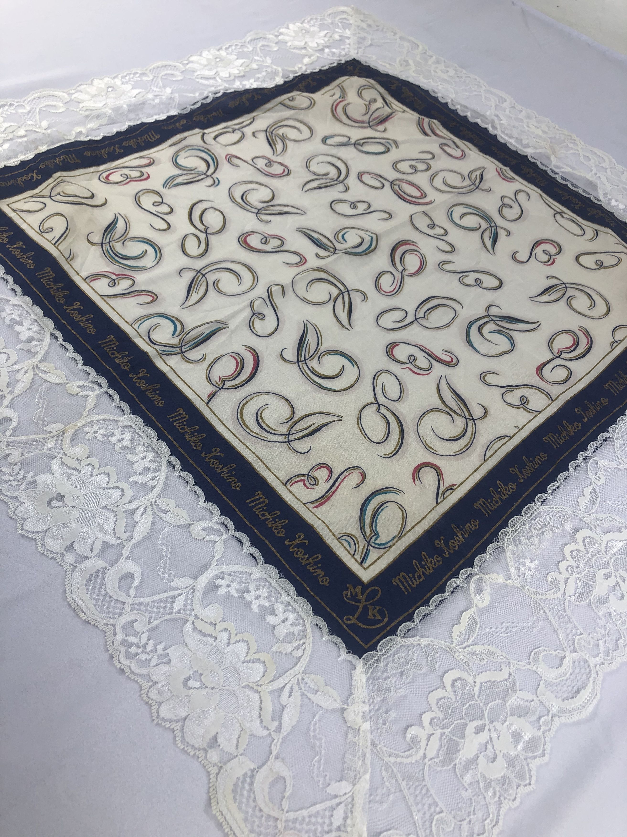 Michiko Koshino London × Vintage Michiko Koshino Handkerchief / Bandana / Neckerchief Size ONE SIZE - 4 Thumbnail