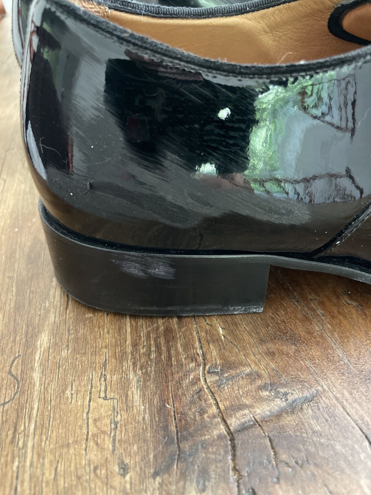 Marni Marni Patent Leather Distressed Derbys Size US 9.5 / EU 42-43 - 5 Thumbnail