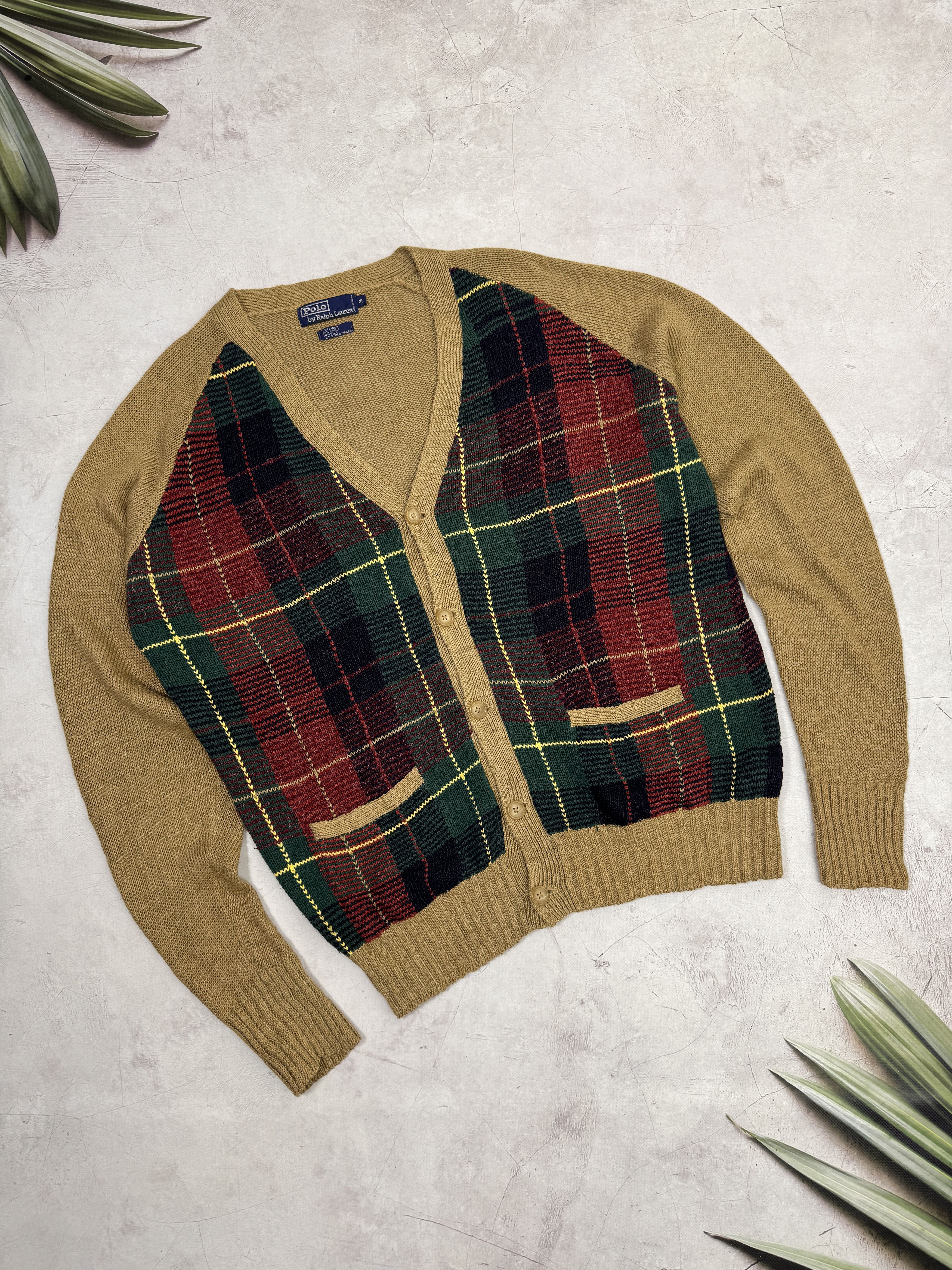Polo Ralph Lauren × Vintage Vintage Polo Ralph Lauren Cardigan Country Style Aztec Size US XL / EU 56 / 4 - 2 Thumbnail