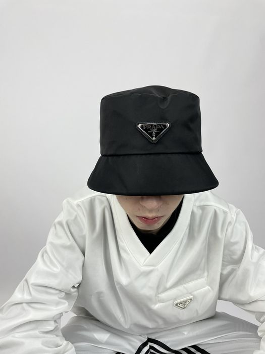 Prada bucket hat discount grailed