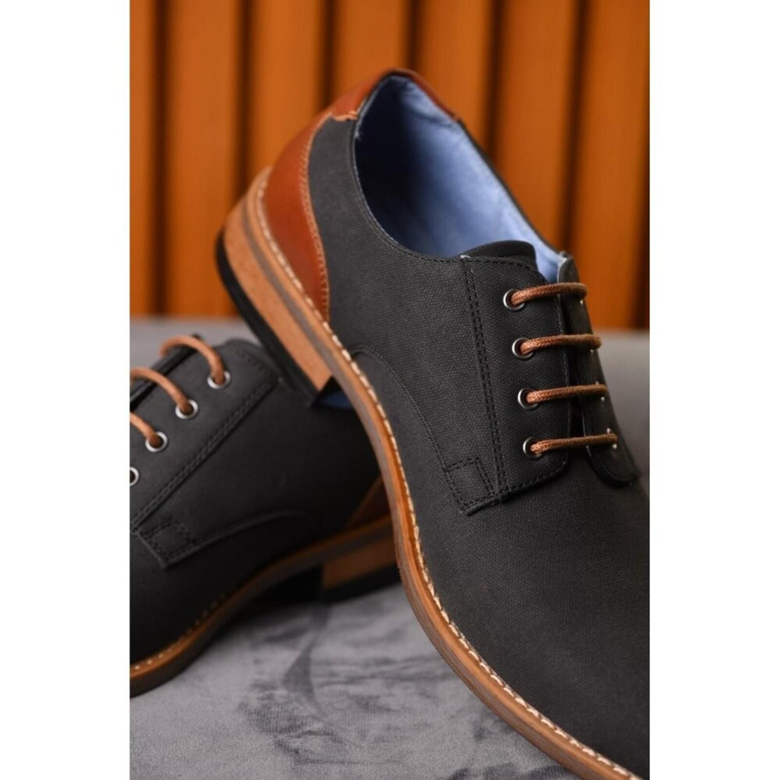Perry Ellis Perry Ellis Portfolio Ultra Foam Winston | Grey/Leather Size US 7.5 / EU 40-41 - 3 Thumbnail