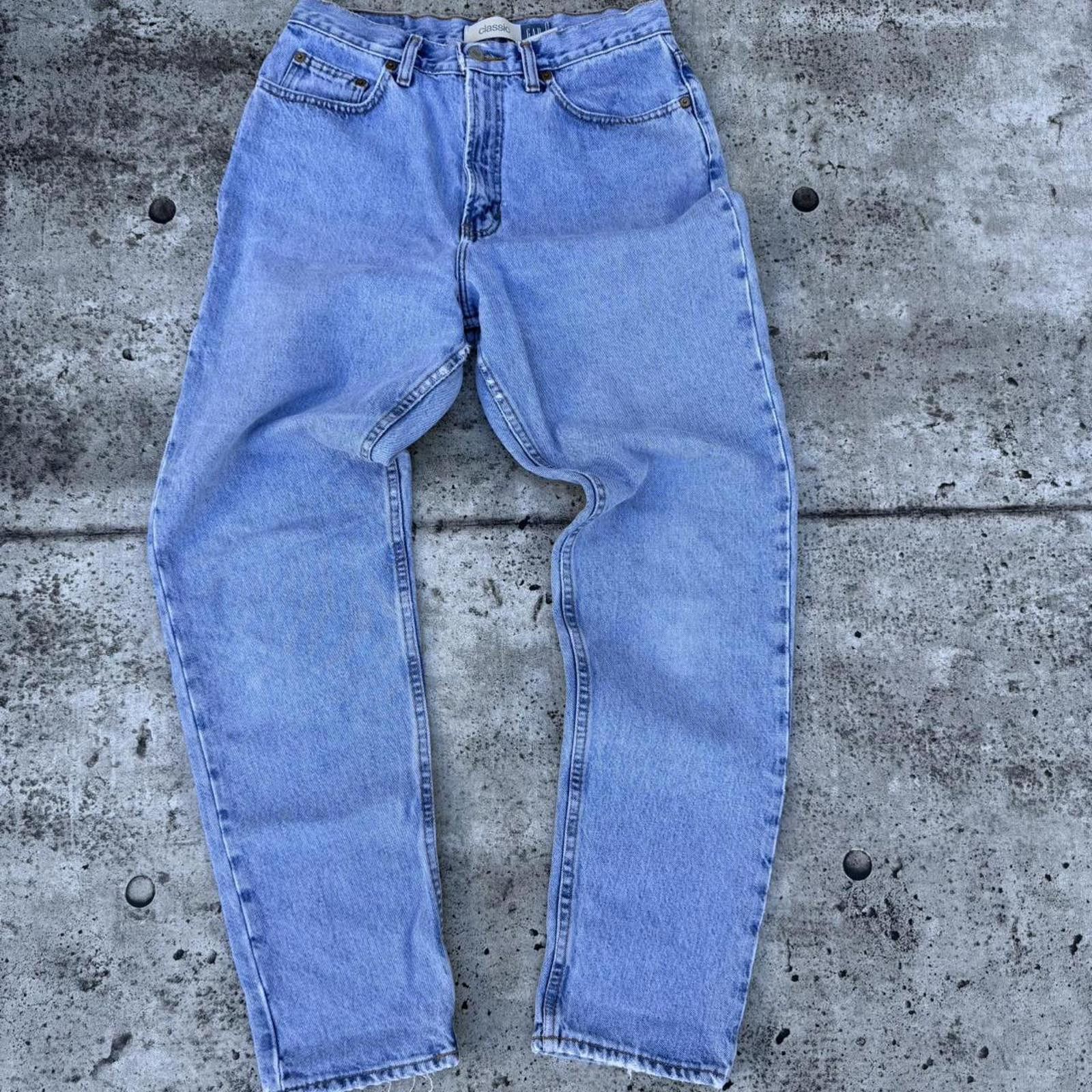 Gap Vintage 90s Gap Blue Jeans Size 28" / US 6 / IT 42 - 3 Thumbnail