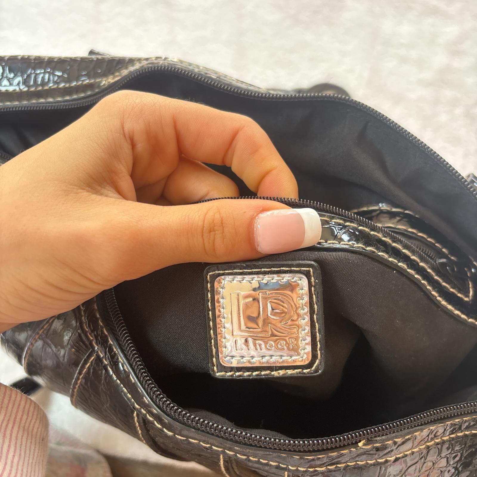 Other y2k grunge black leather purse Size ONE SIZE - 6 Thumbnail