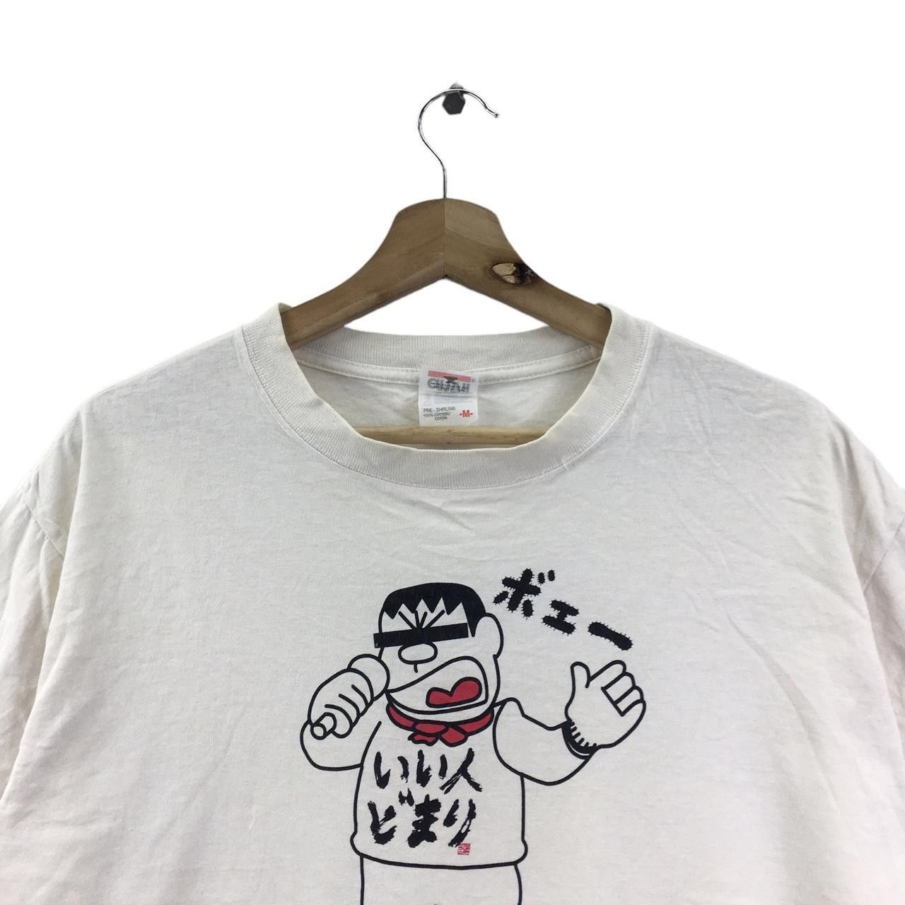Vintage Vtg 90’ DORAEMON GIAN CHARACTER Sing Tee Shirt Japan Anime Size US M / EU 48-50 / 2 - 2 Thumbnail