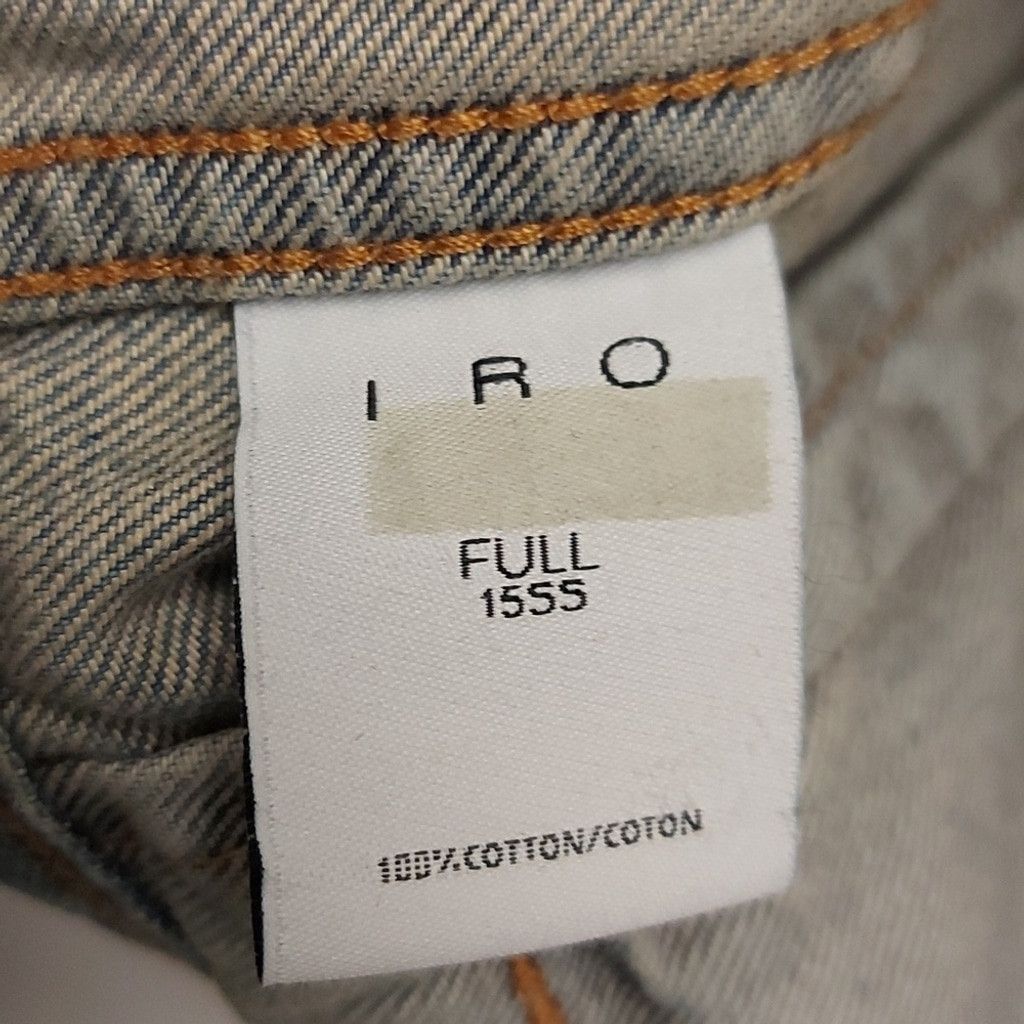 Iro IRO Blue Jean Jacket Size S / US 4 / IT 40 - 7 Thumbnail