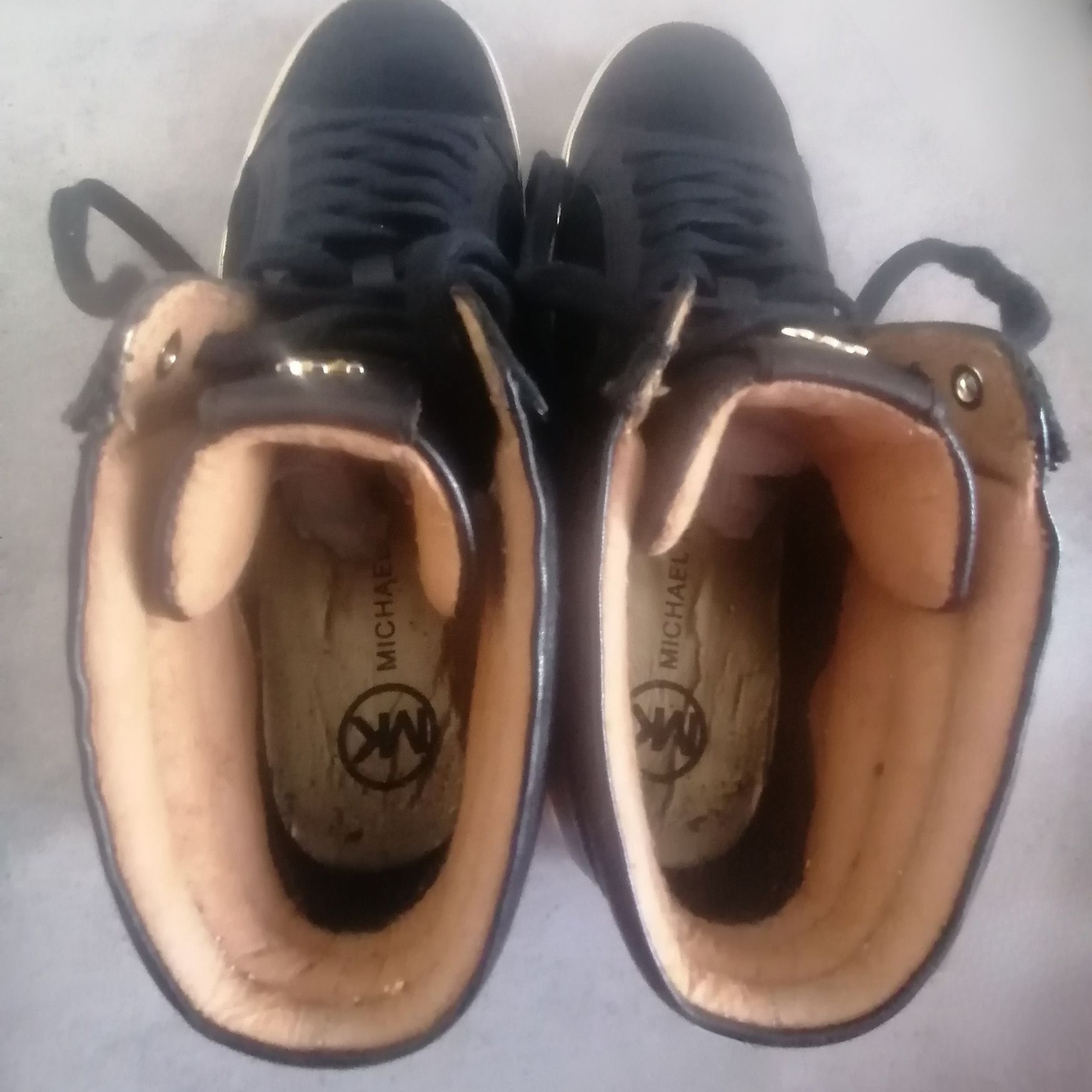 Michael Kors Michael Kors Kyle Leather & Suede high-top sneakers Size US 8 / IT 38 - 15 Thumbnail