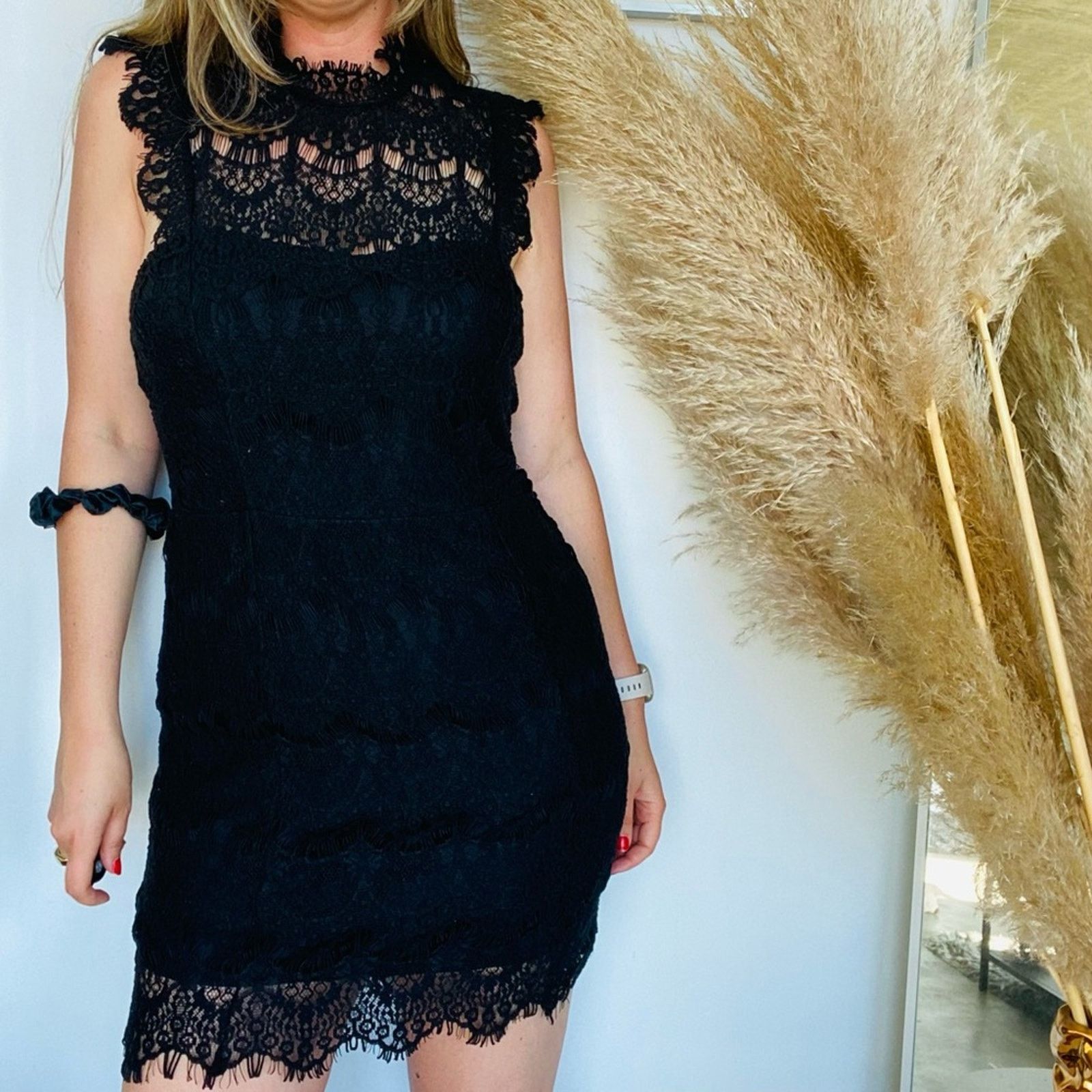 free people black lace dress Handcrafted Black Leather Lace-Up Ankle Boots for Modern Formality – Hollo  Shoe main image 1